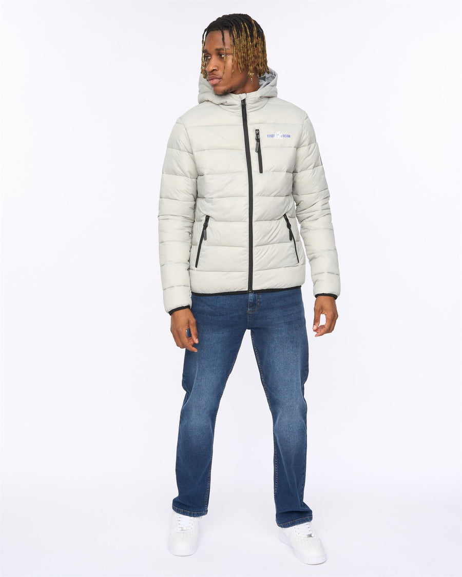 Mens Barcana Puffer Jacket Grey