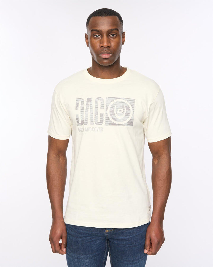 Mens Hexocamo T-Shirt Off White
