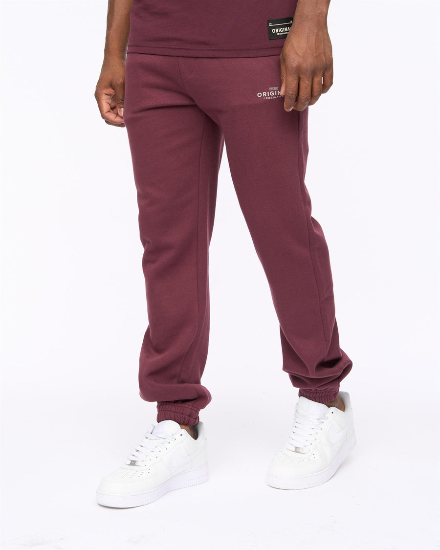 Mens Mappedout Joggers Raisin