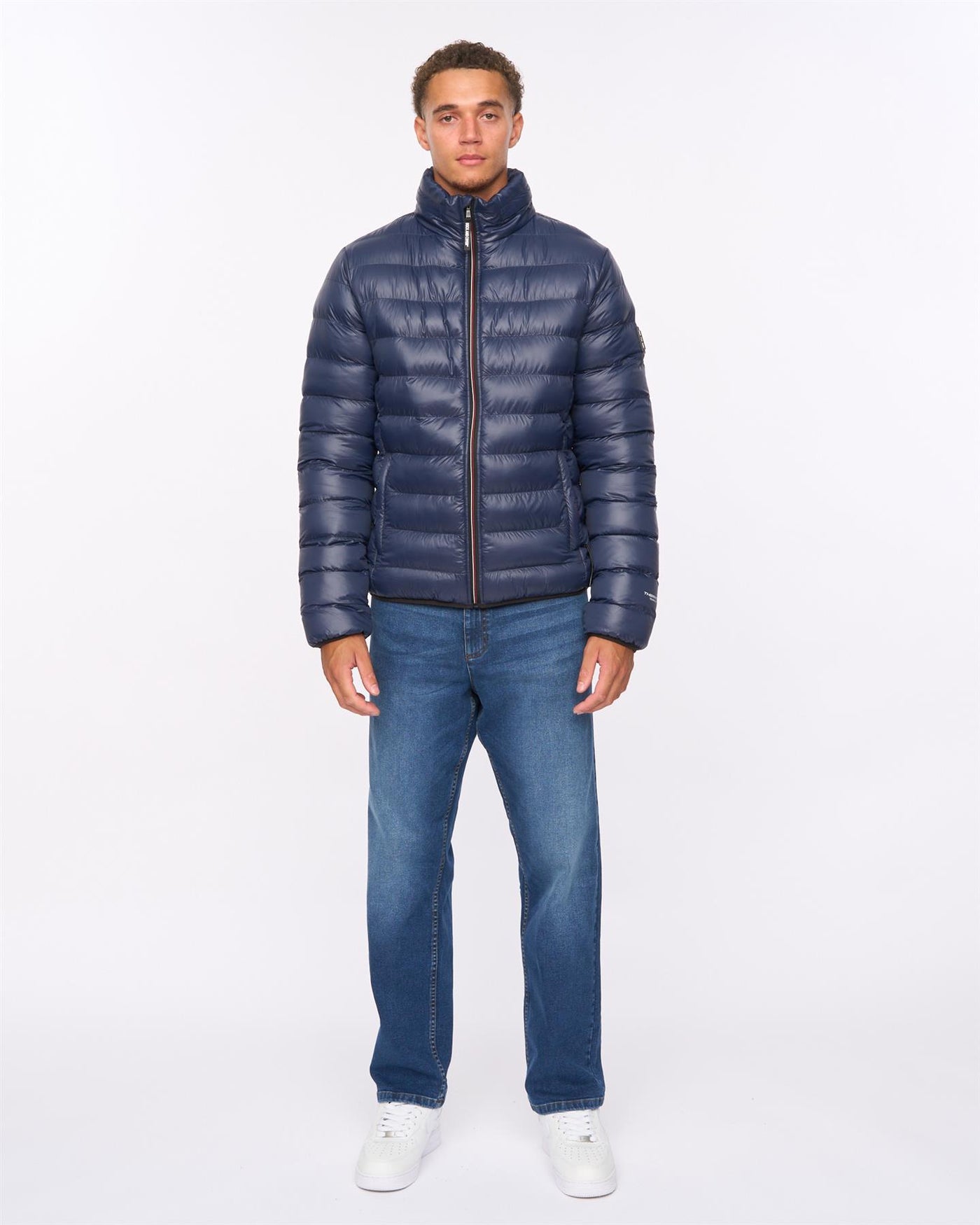 Mens Shemmy Two Quilted Jacket Navy
