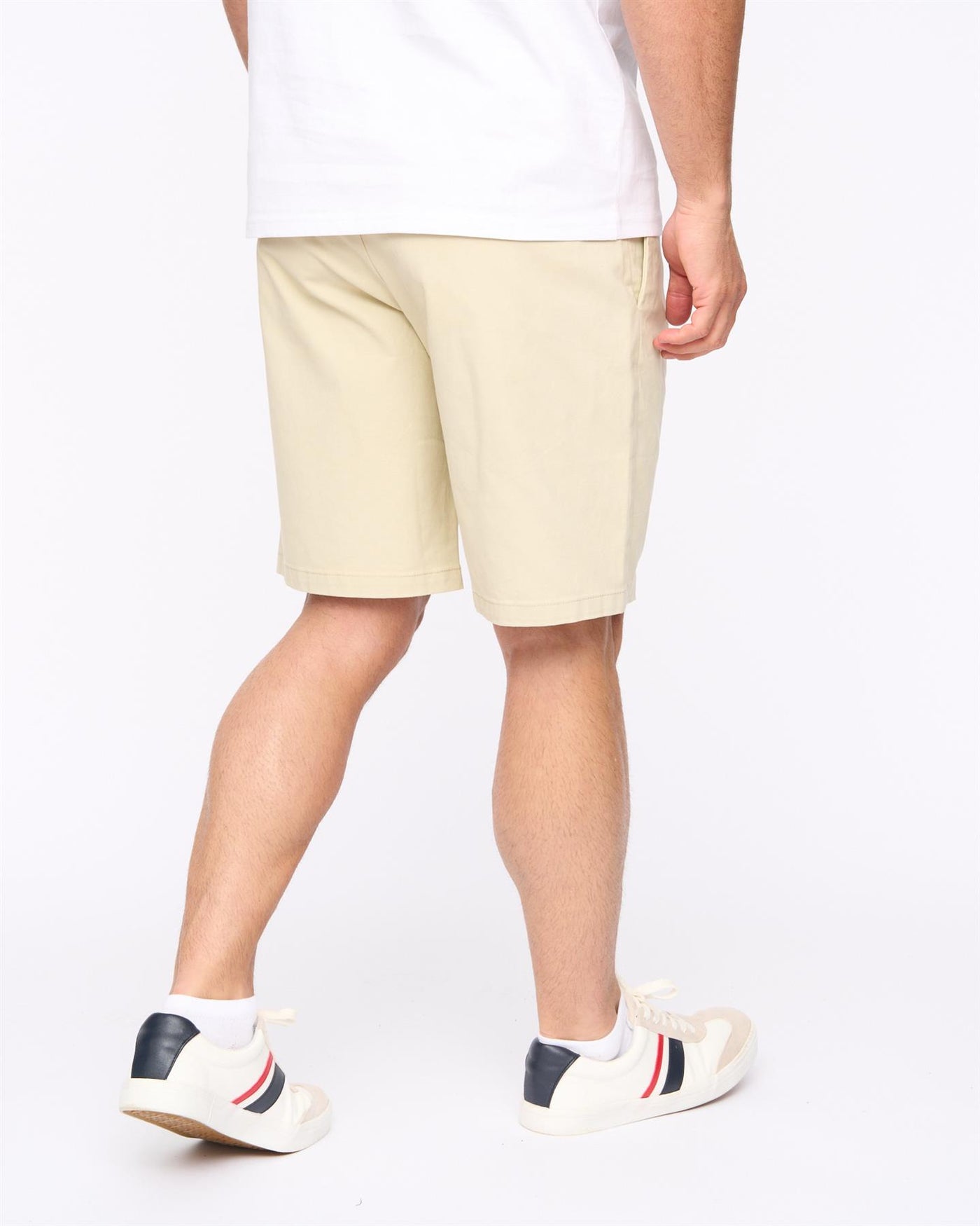 Mens Clarksten Chino Shorts Stone