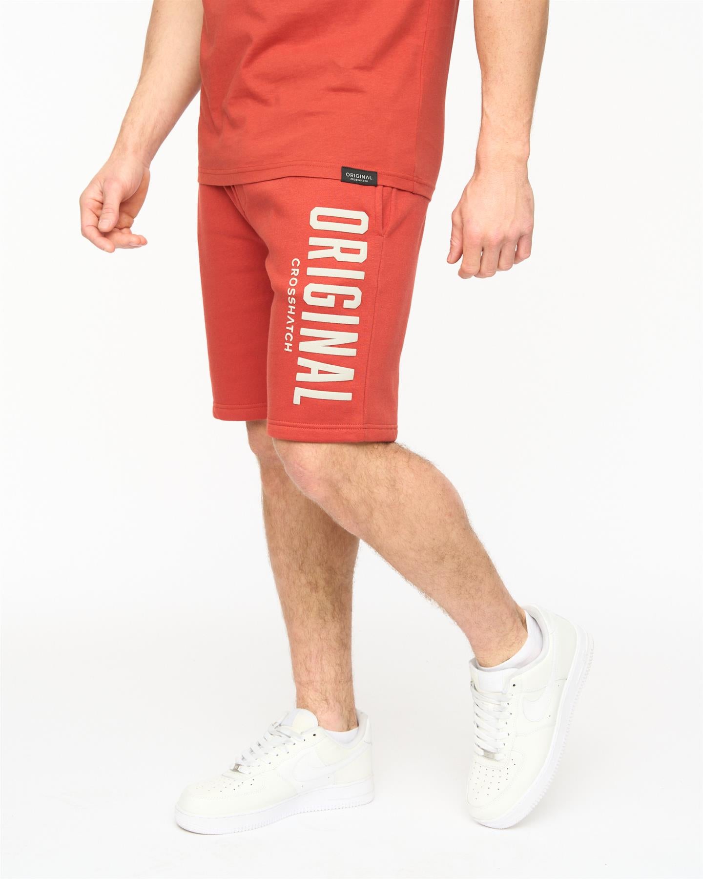Mens Kensby Jog Shorts Red