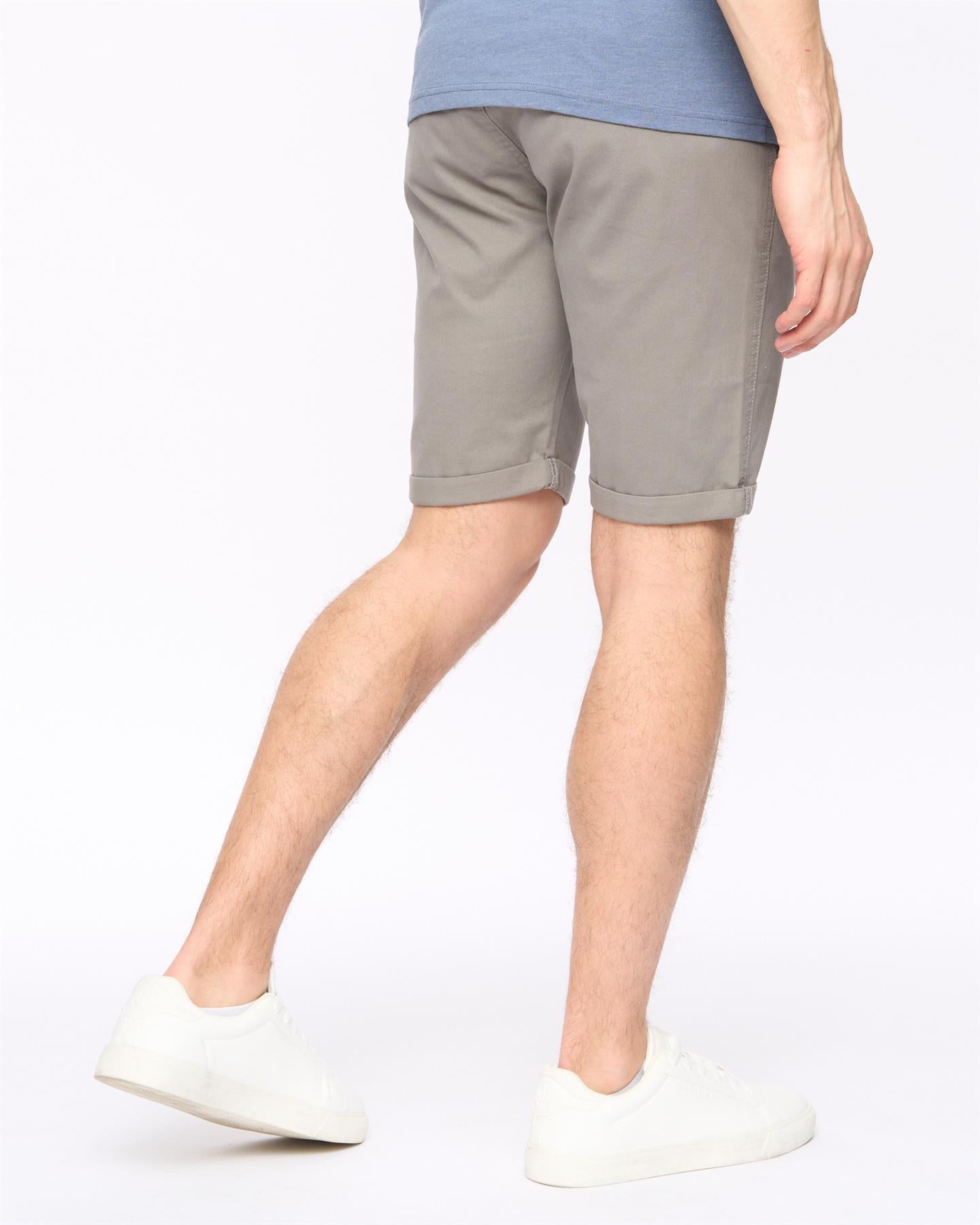 Sinwood Chino Shorts Grey