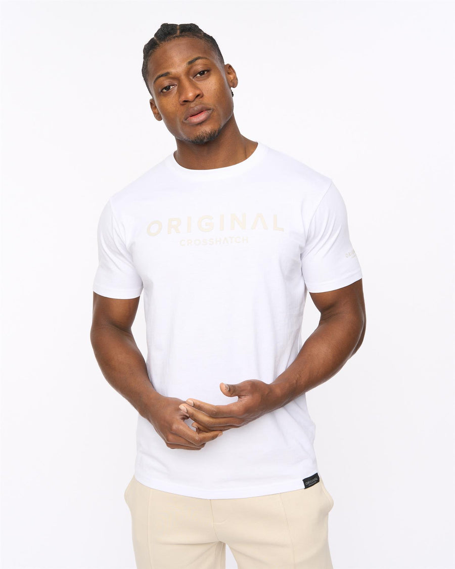 Mens Bardon T-Shirt White