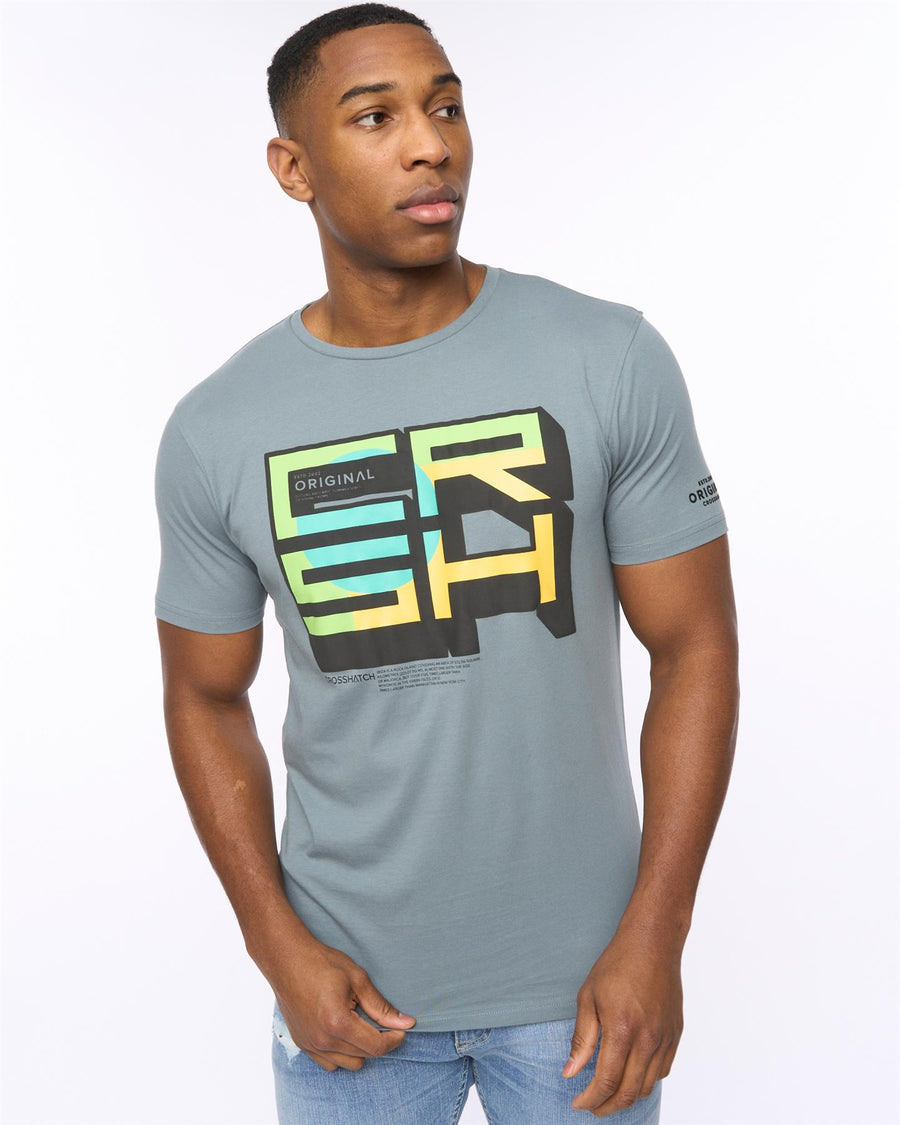 Mens Boxvibe T-Shirt Blue