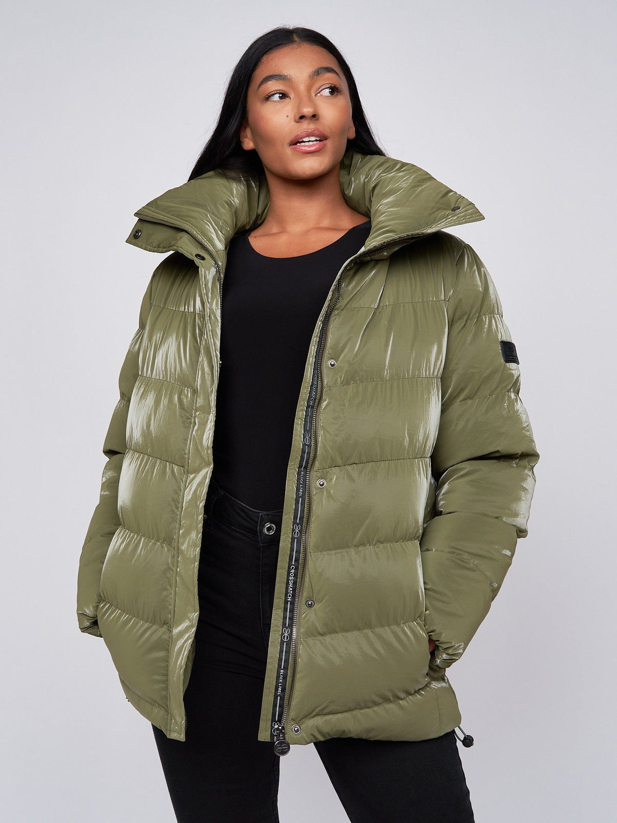 Cassandra High Shine Jacket