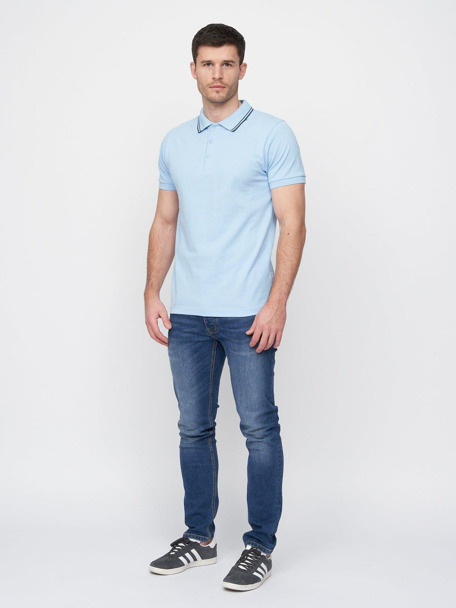 Samtrase Polo Light Blue