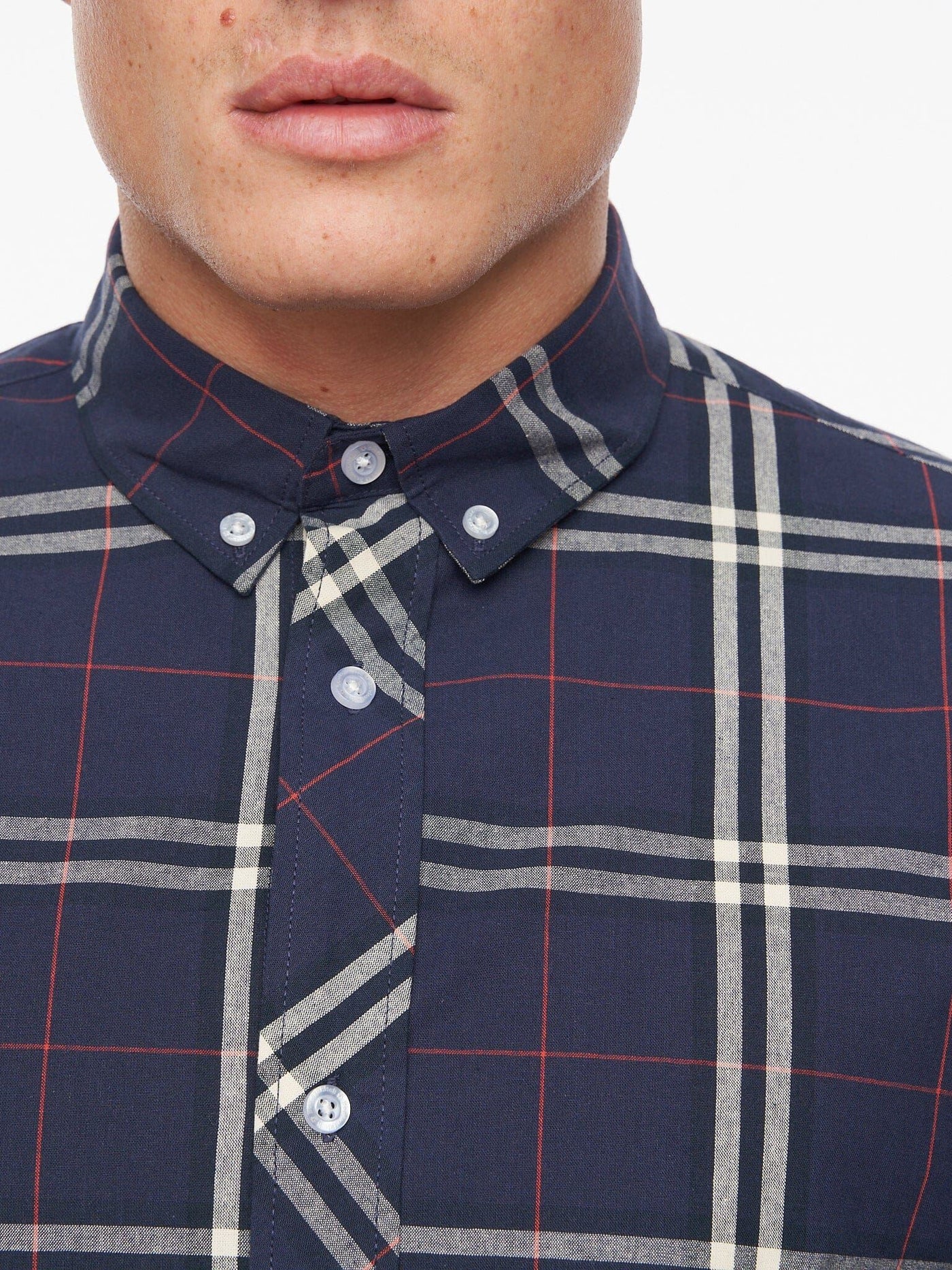 Buford Shirt Navy Check