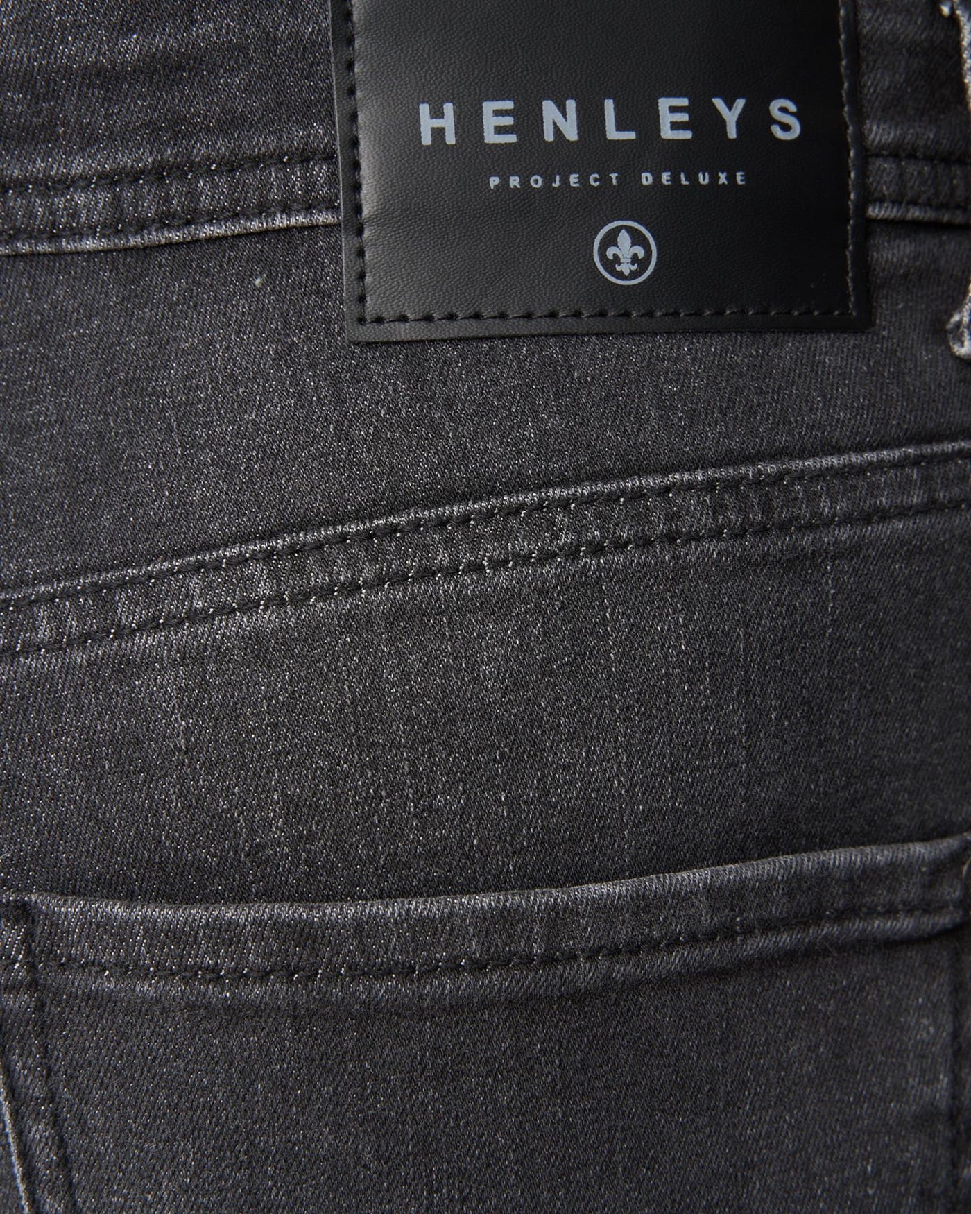 Mens Craze Comfort Fit Jeans Charcoal