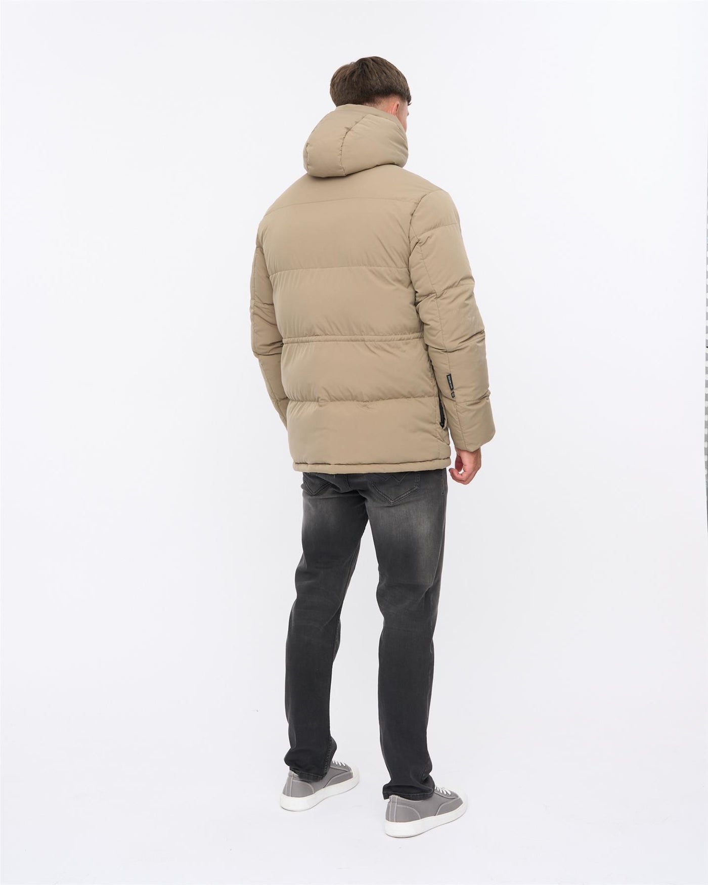 Mens Fletchley Puffer Jacket Beige