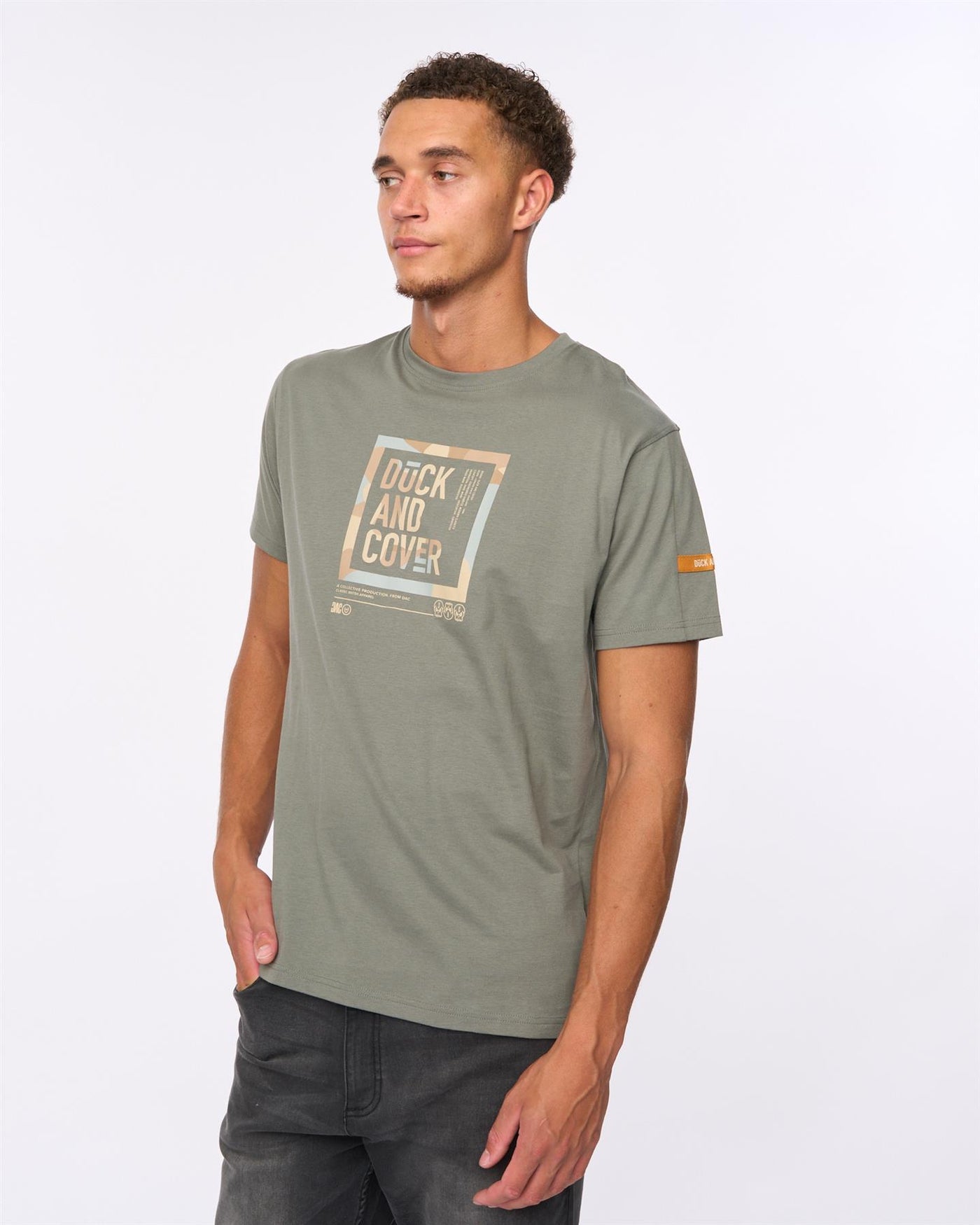 Mens Primatic T-Shirt Dark Olive