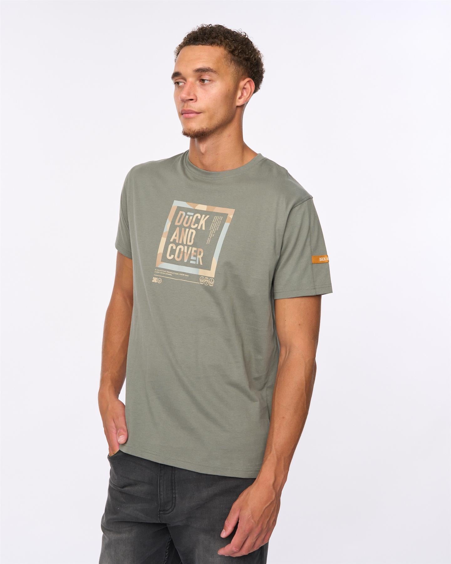 Mens Primatic T-Shirt Dark Olive
