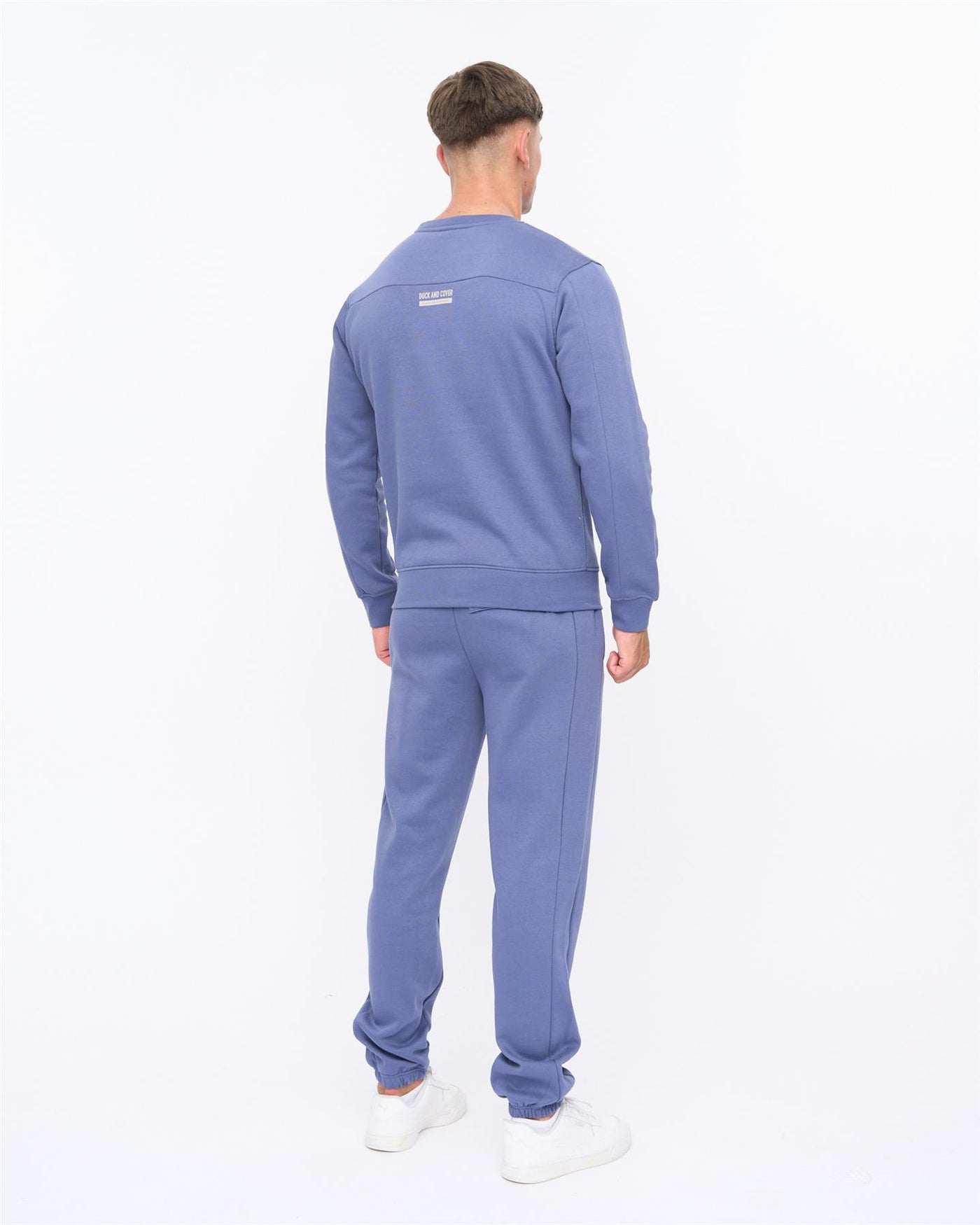Mens Applewood Crew Sweat Denim Blue
