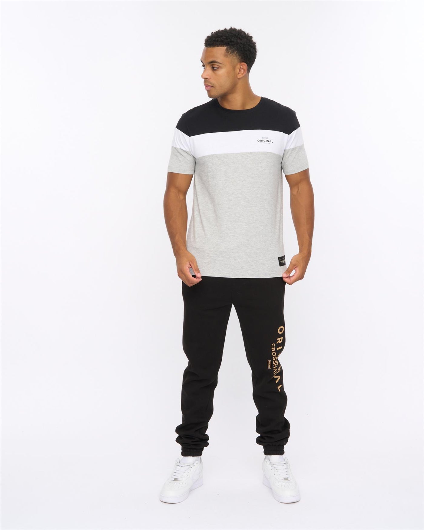 Mens Pattermay T-Shirt Black