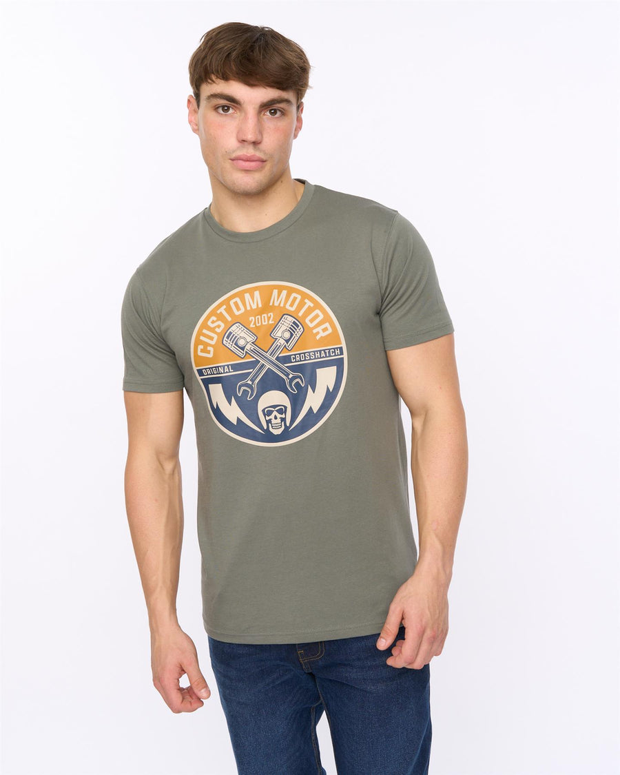 Mens Moules T-Shirt Olive