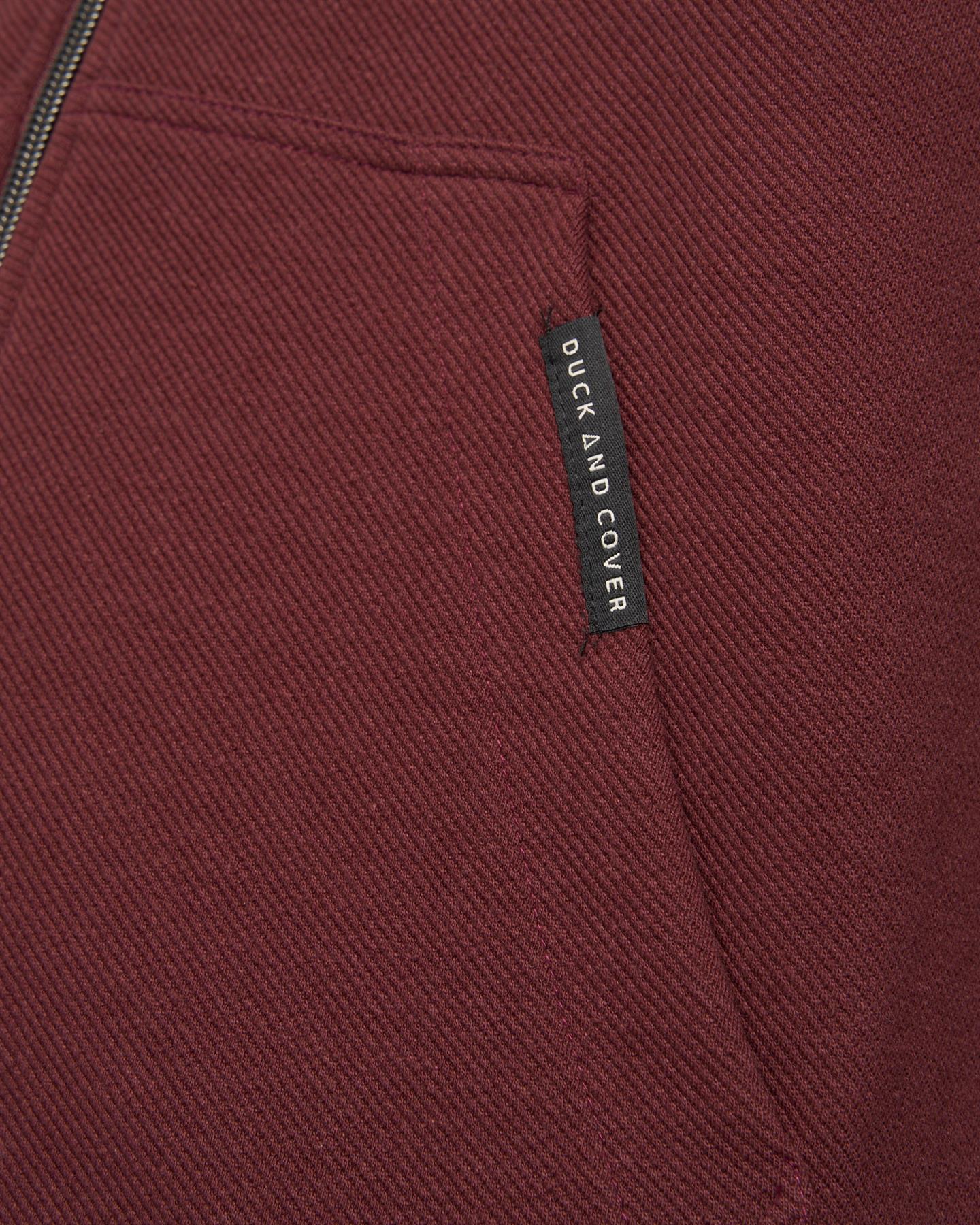 Mens Optimus Hoodie Wine