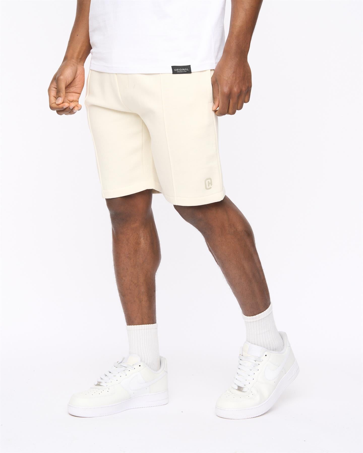Mens Bardon Jog Shorts Neutral