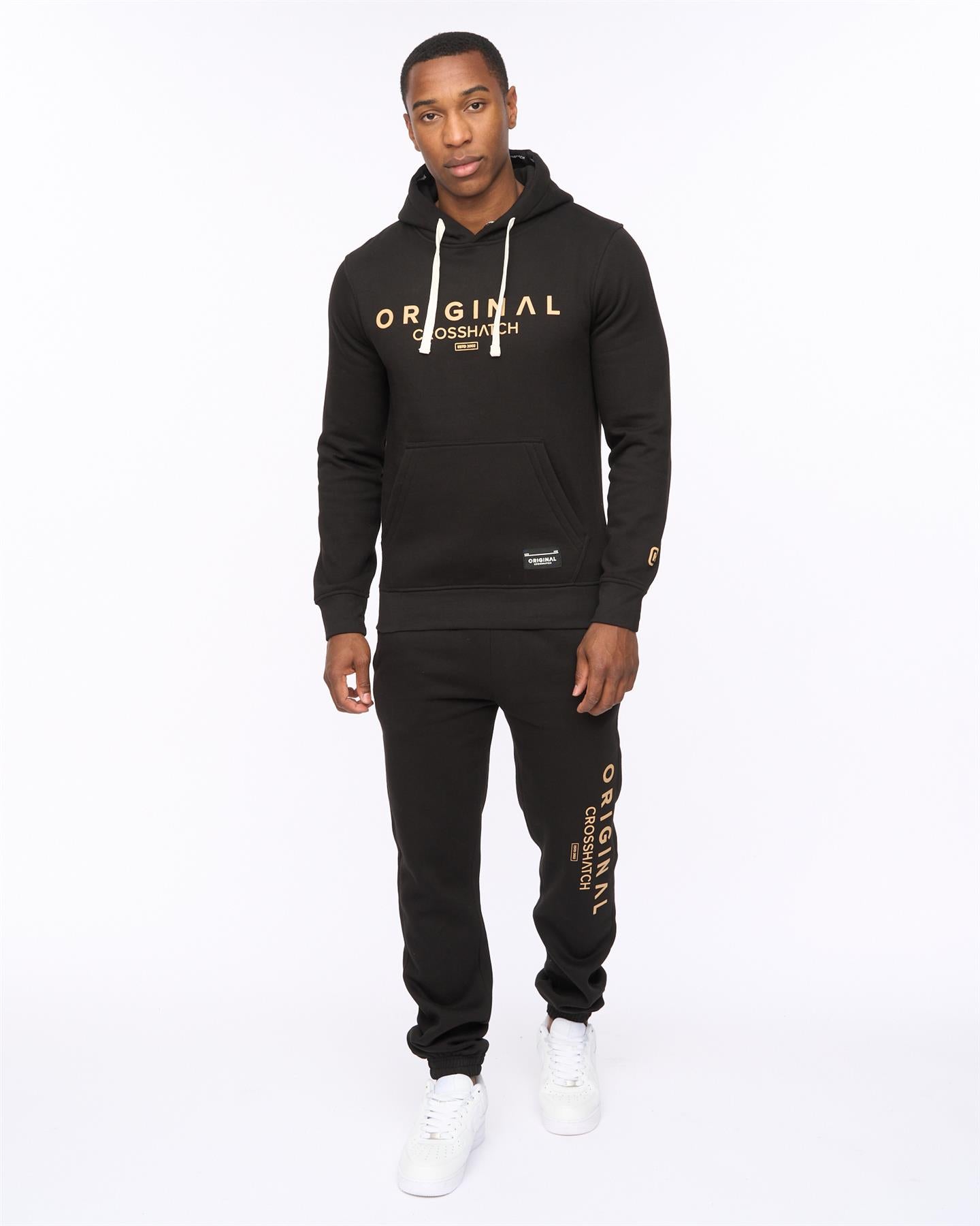 Mens Jamals Hoodie Black