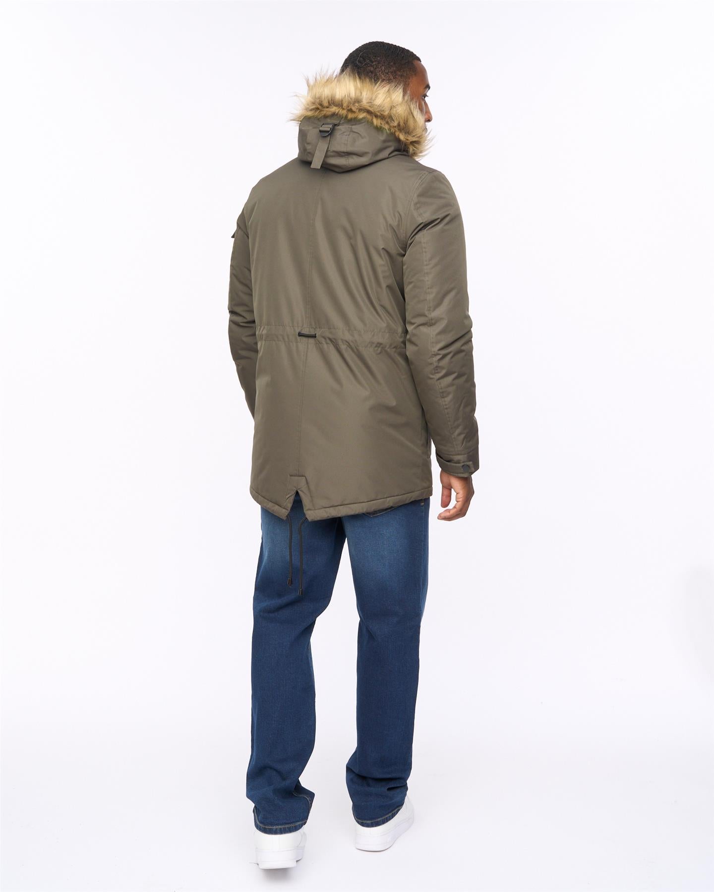 Mens Parkmoore Parka Dark Olive