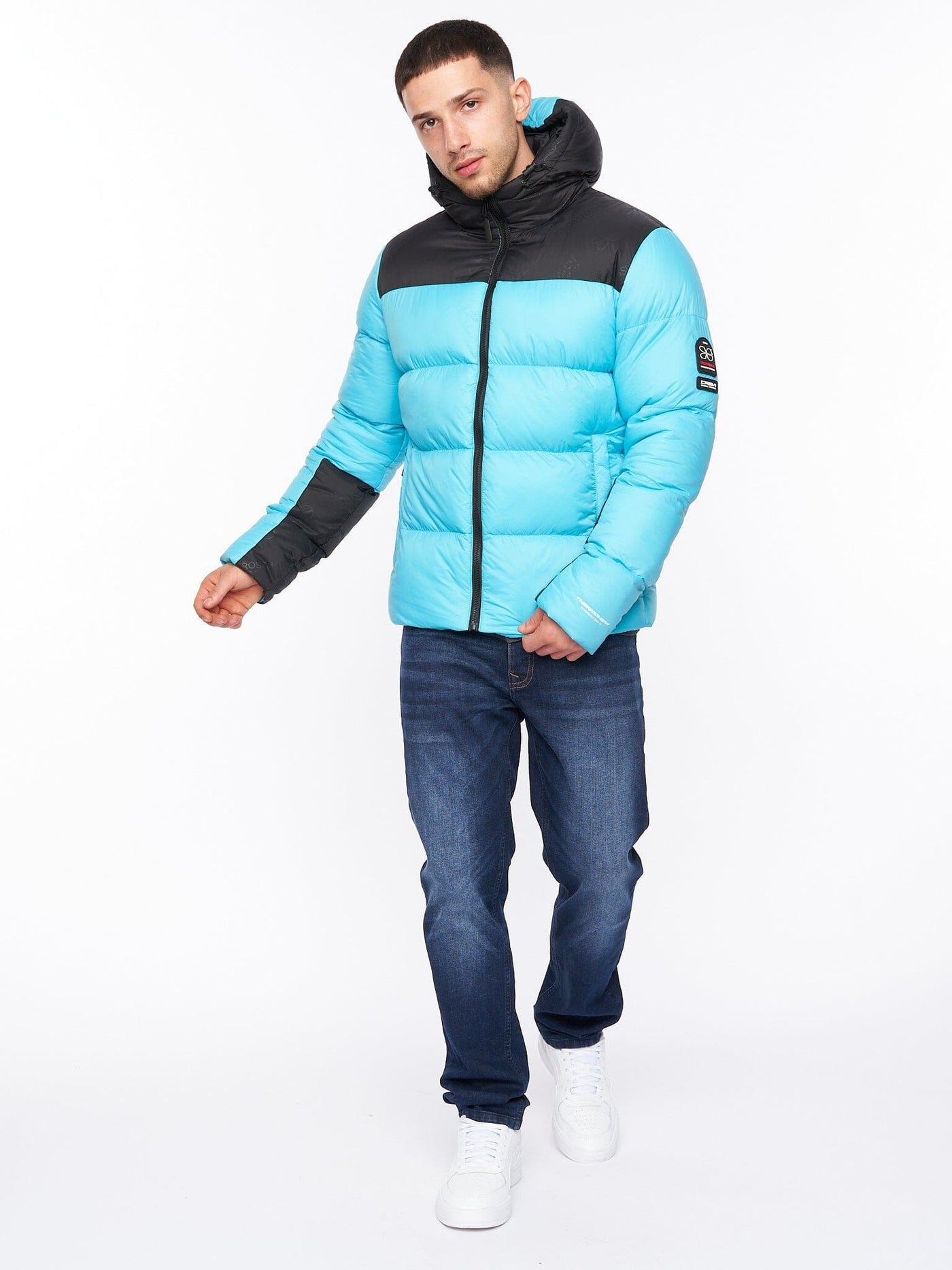 Chemerley Hooded Jacket Turquoise