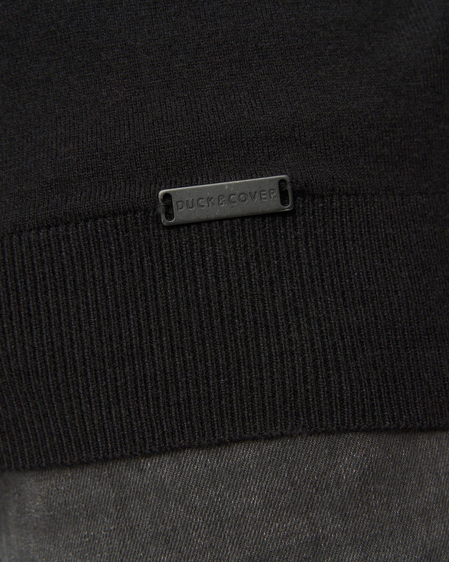 Mens Consenza Crew Knit Black