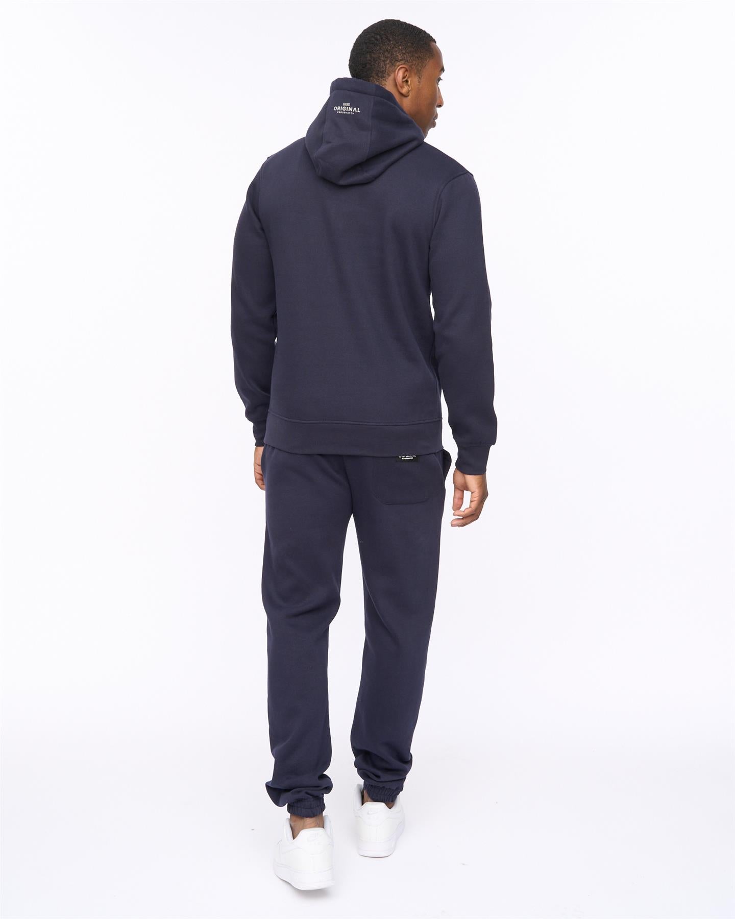 Mens Jamals Hoodie Navy