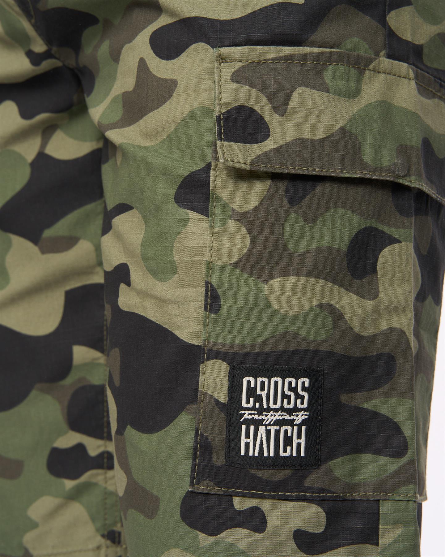 Mens Camtort Camo Shorts Olive Camo