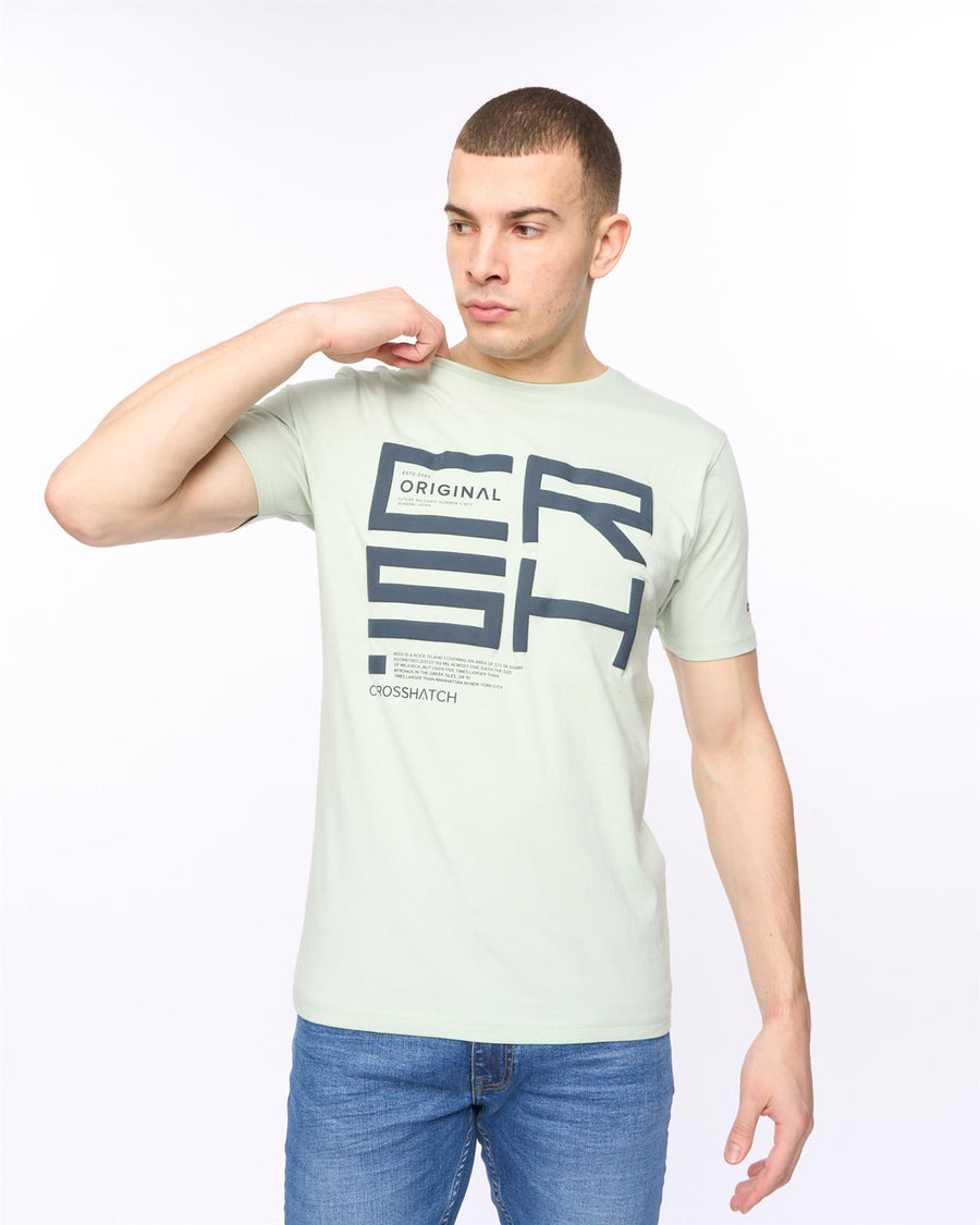 Mens Squarebox T-Shirt Mint