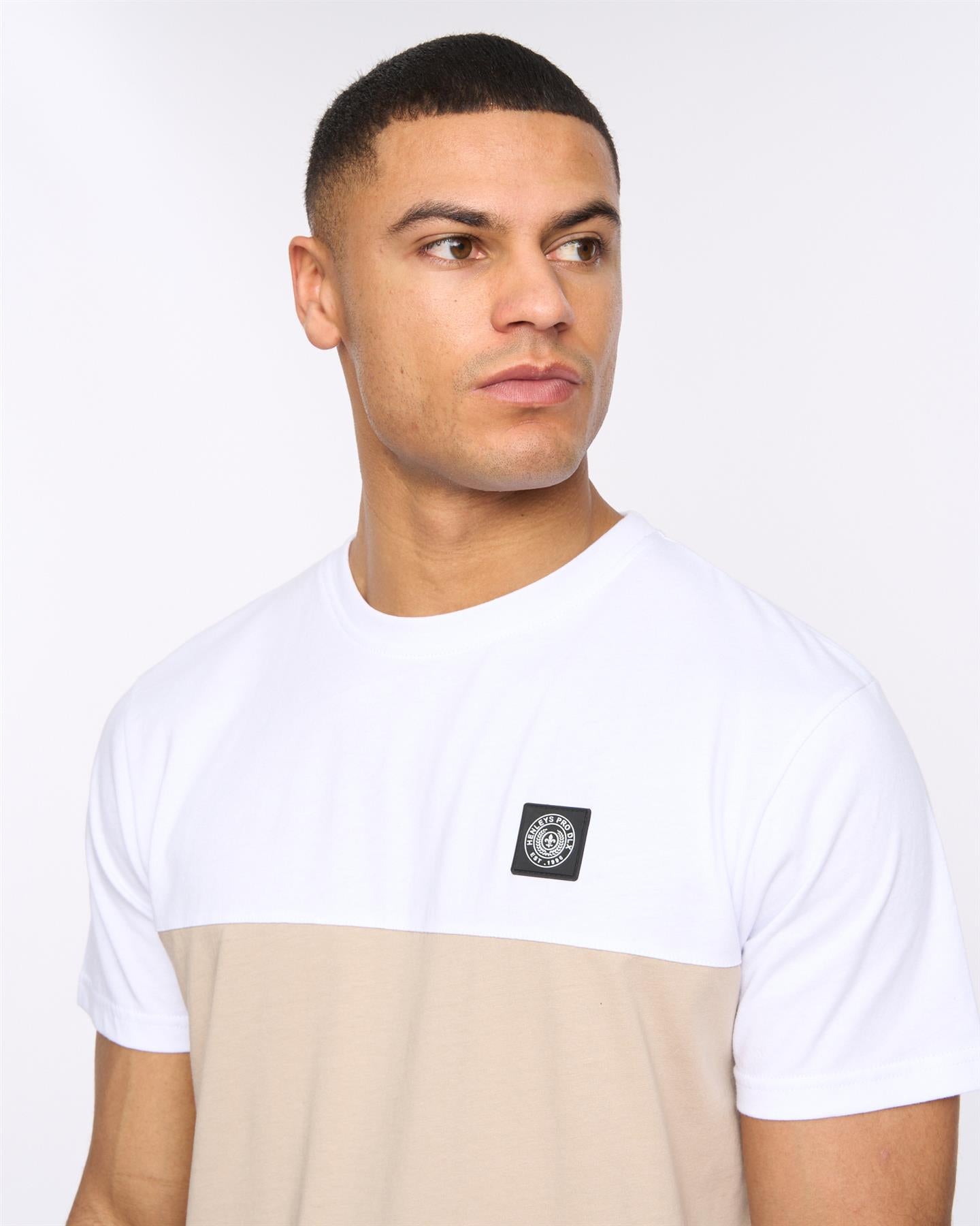 Mens Henpanel T-Shirt White