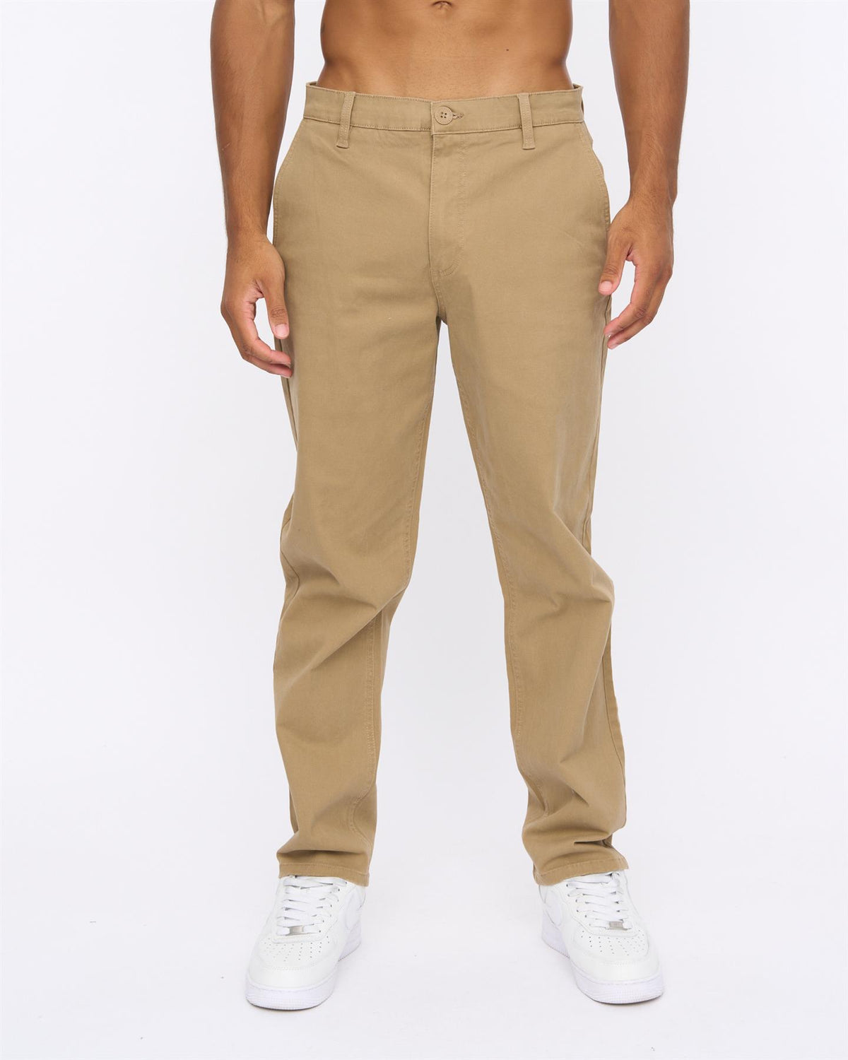 Mens Chalford Baggy Chinos Biscuit