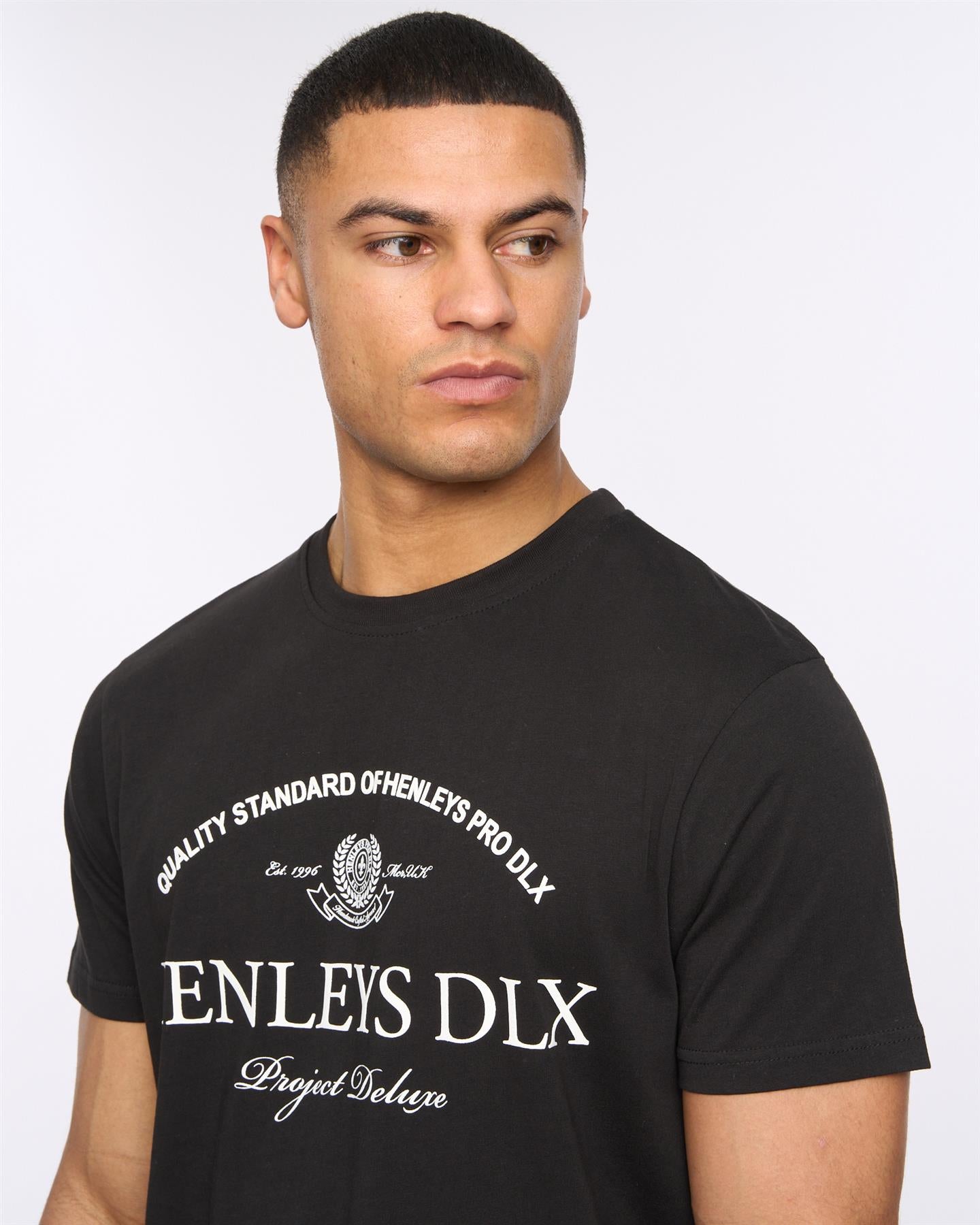 Mens Henclose T-Shirt Black