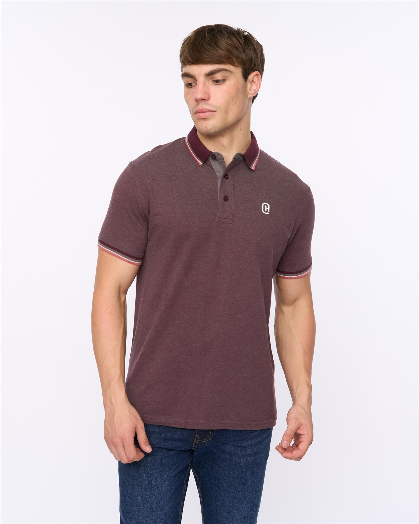 Mens Mettormoore Polo Raisin
