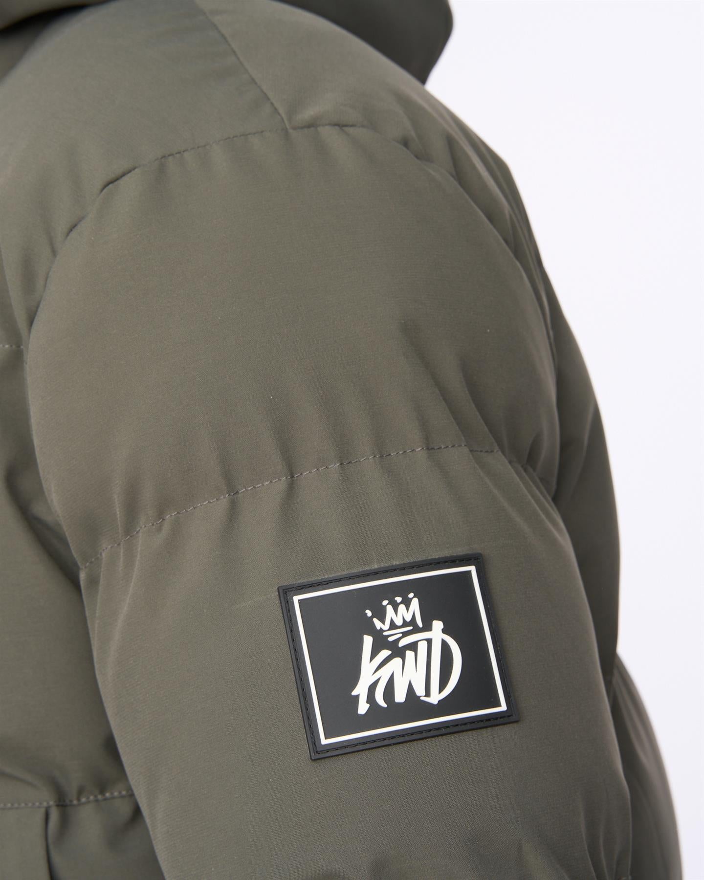Mens Nahjo Puffer Jacket Olive