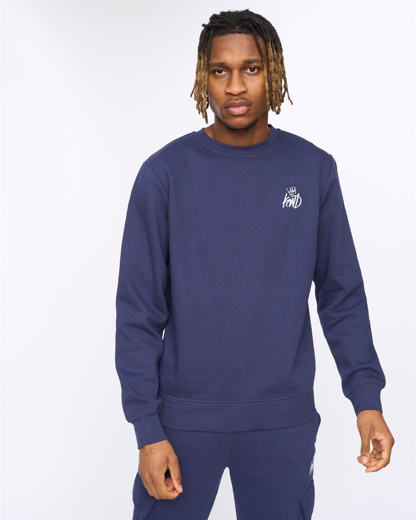 Mens Crosby Crew Sweat Navy
