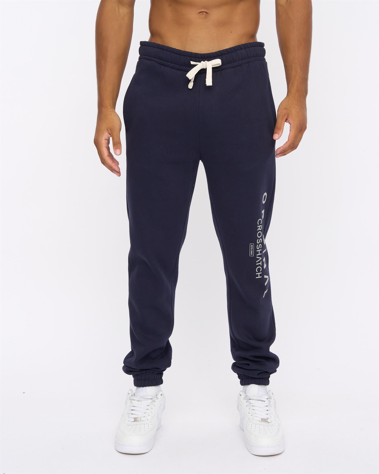 Mens Jamals Joggers Navy