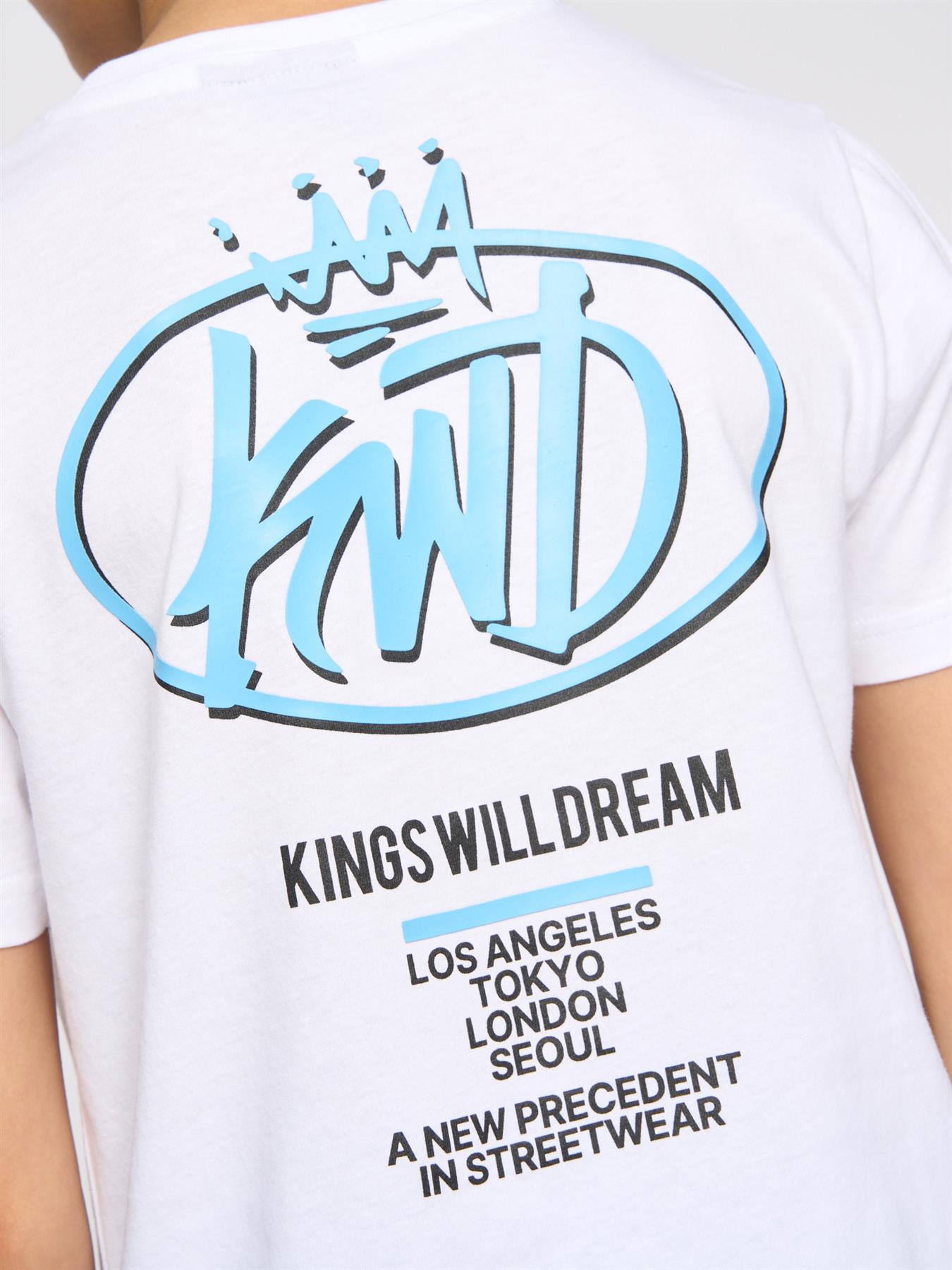 Kids Boys Soap T-Shirt White