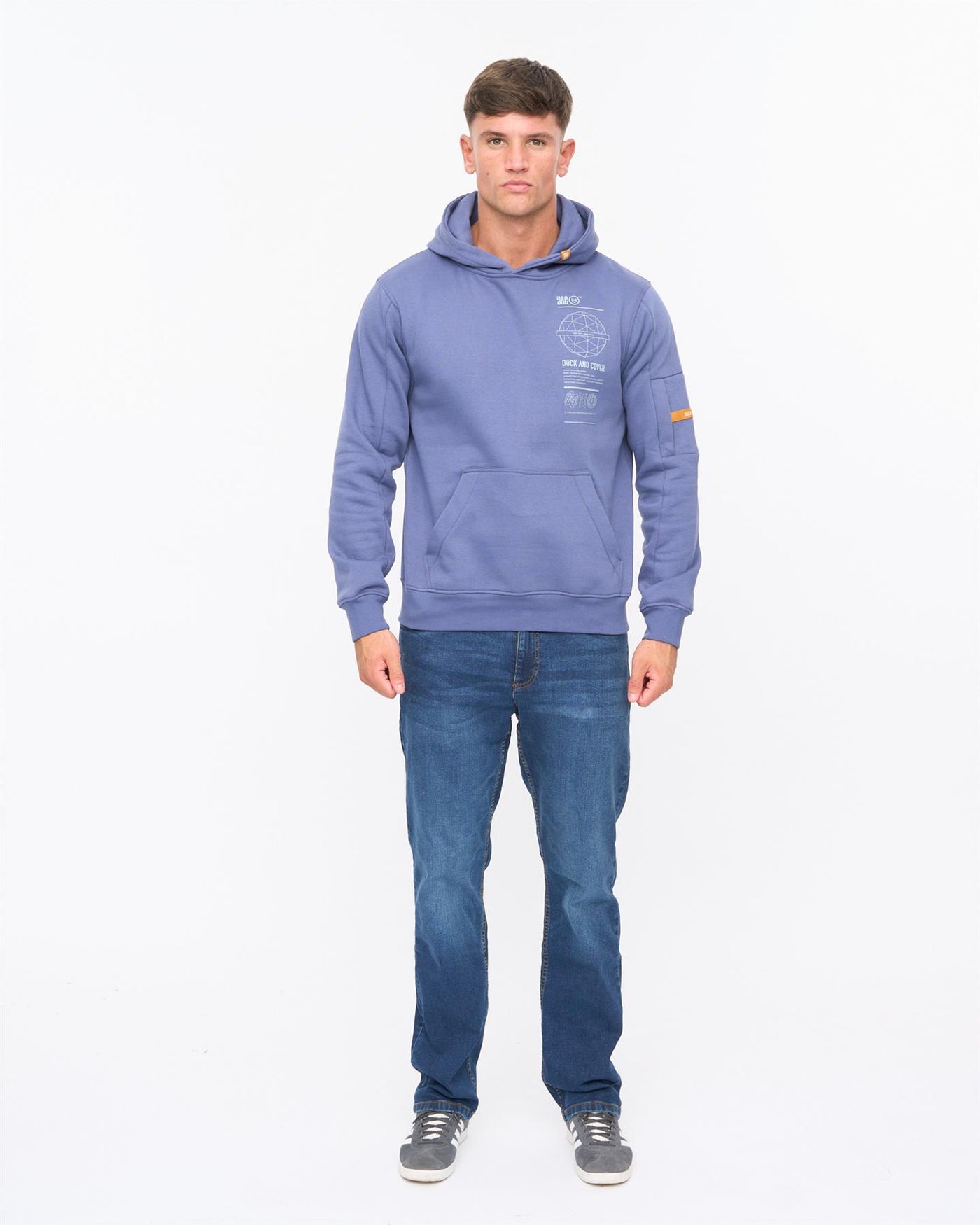 Mens Ashland Hoodie Denim Blue