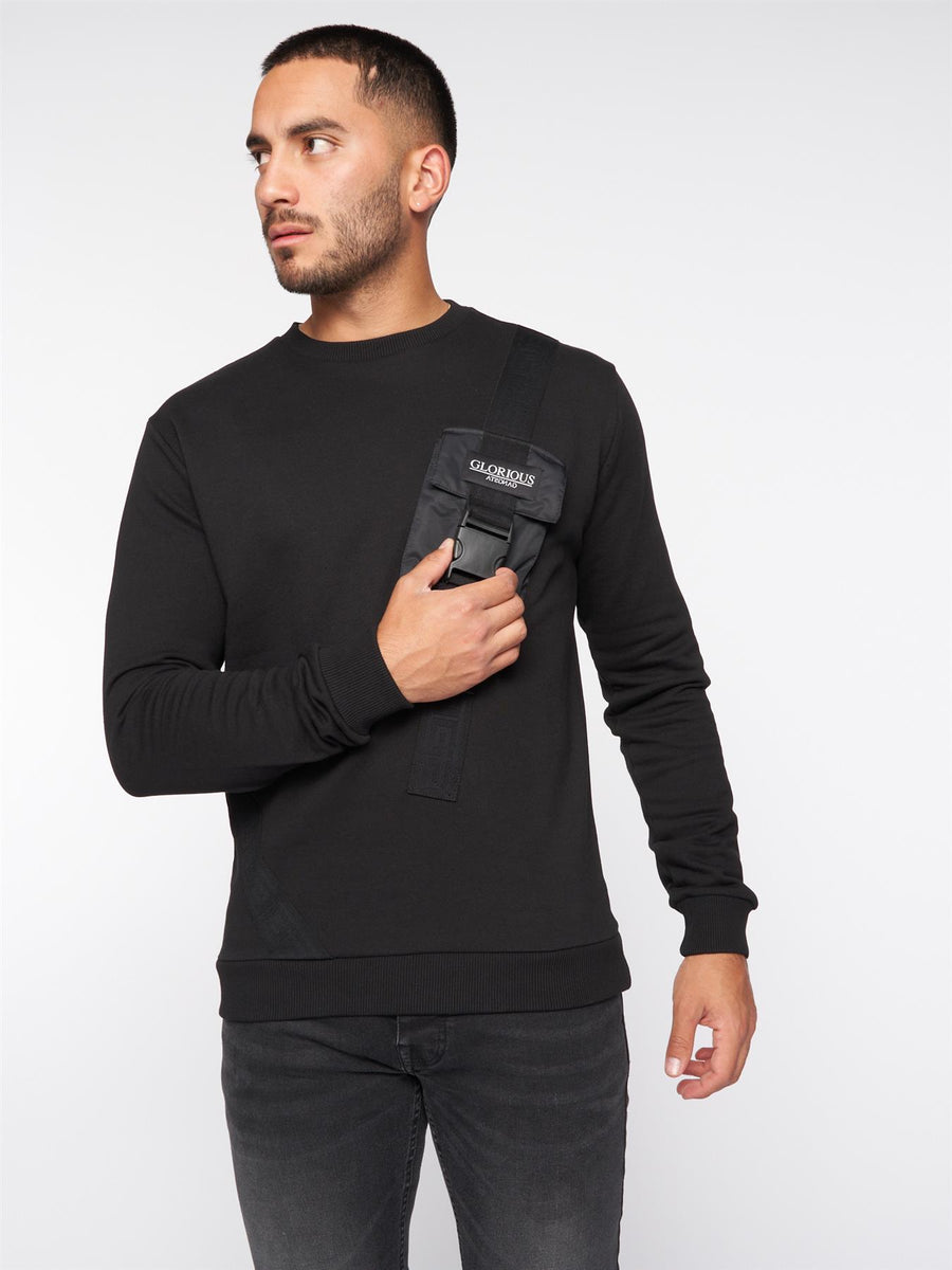 Mens Enzoli Hoody Black