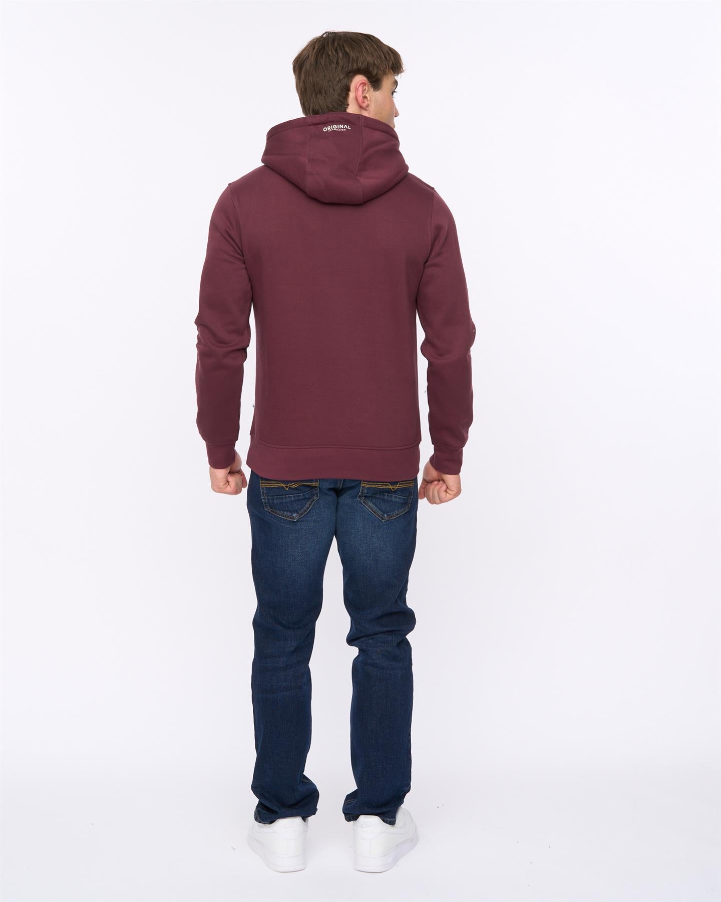 Mens Hellmere Hoodie Raisin
