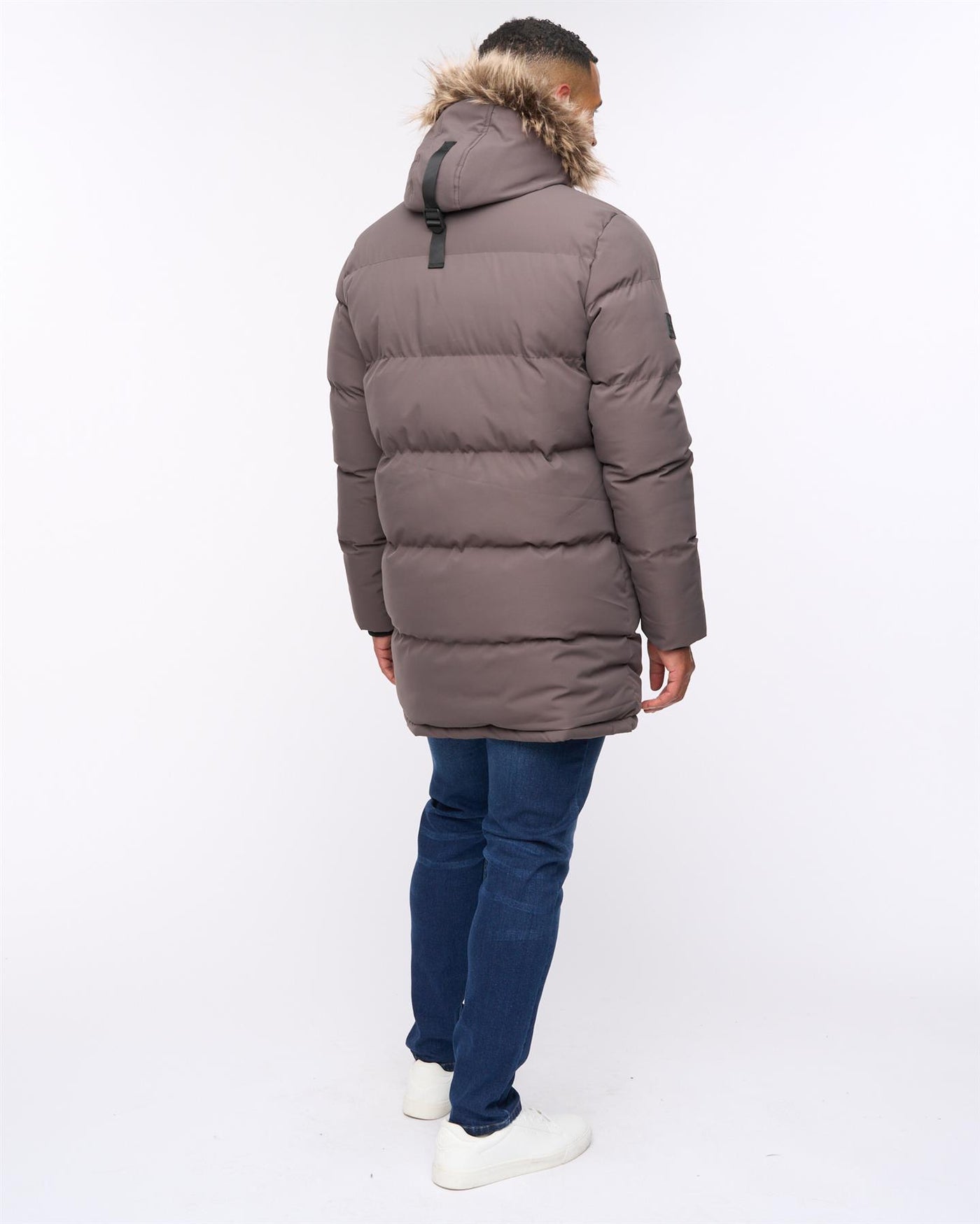 Northbrook Mid Length Parka Dark Taupe