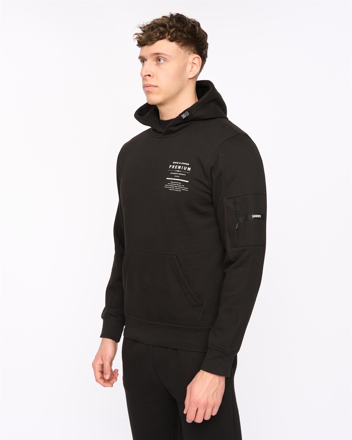 Mens Rayland Hoodie Black