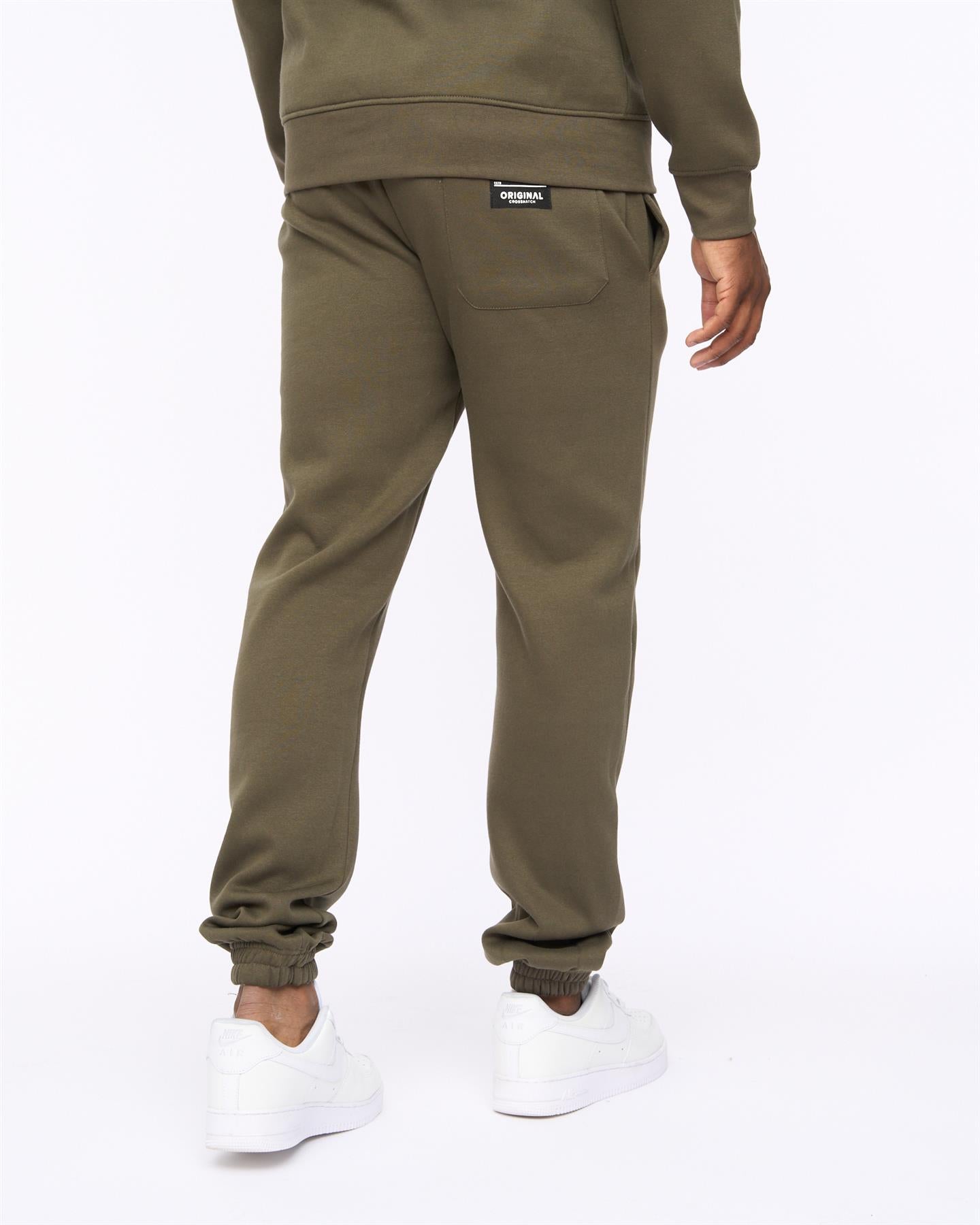 Mens Jamals Joggers Dark Olive