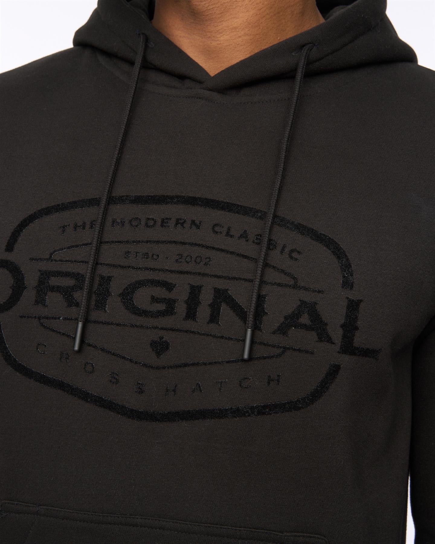 Mens Traptons Hoodie Black
