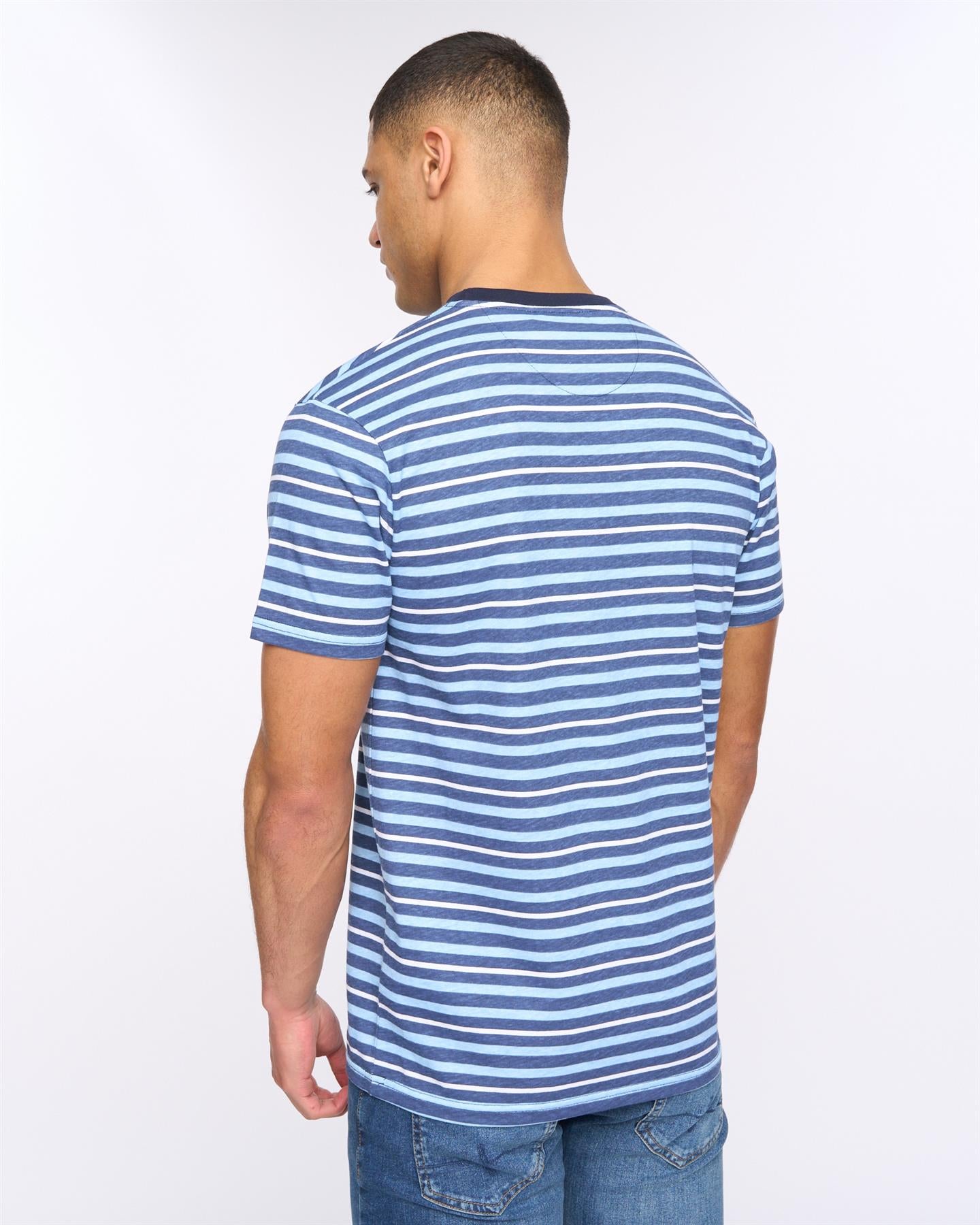 Mens Henfeed T-Shirt Navy