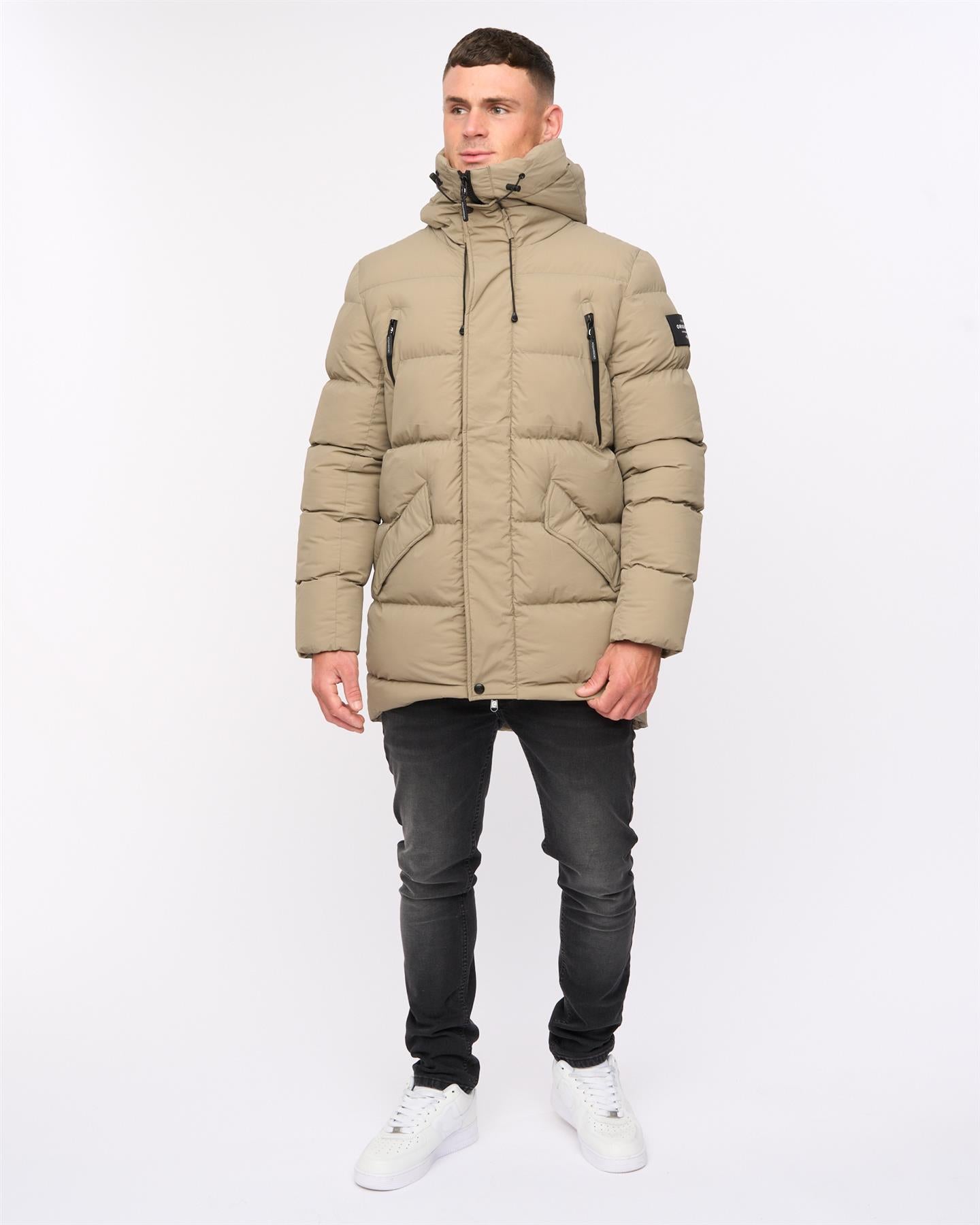 Mens Kaptoore Jacket Taupe