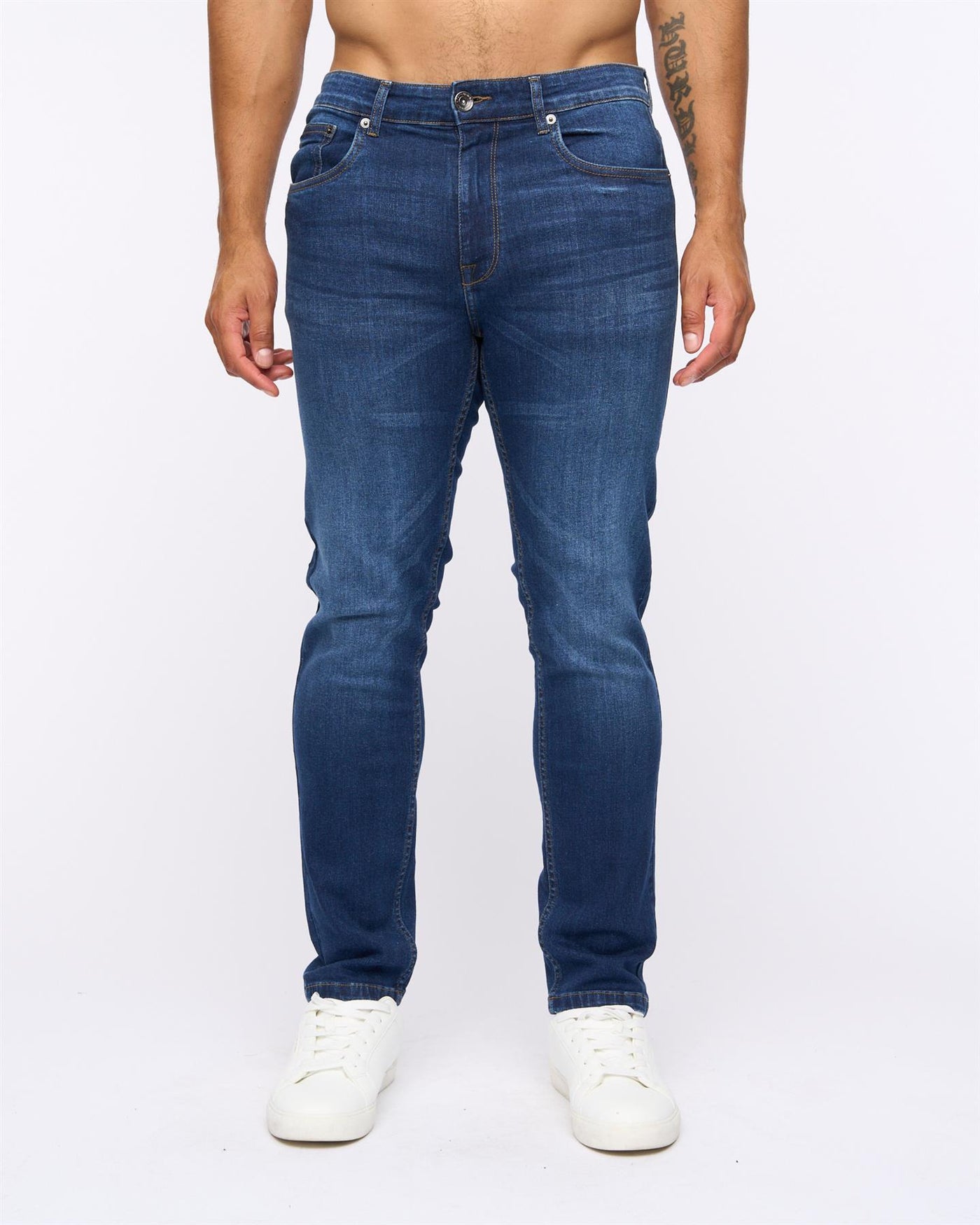 Mens Abingdon Slim Fit Jeans Dark Wash