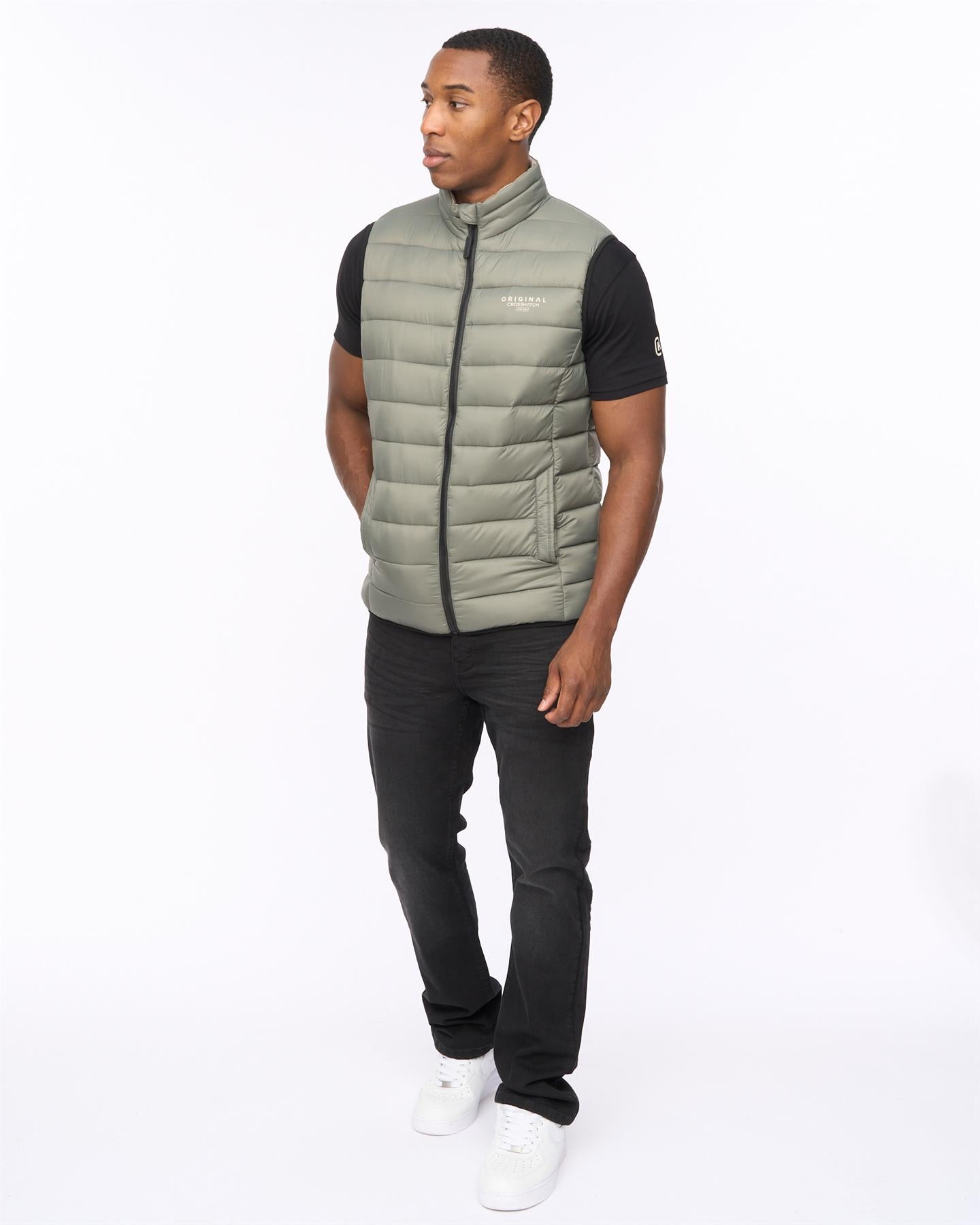 Mens Gattering MVE Gilet Sage