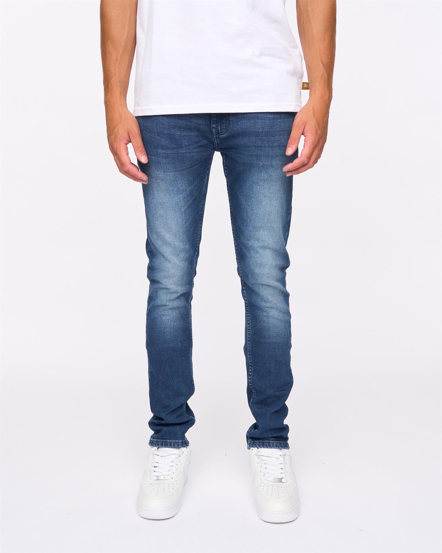 Mens Maylead Slim Fit Jeans Dark Wash