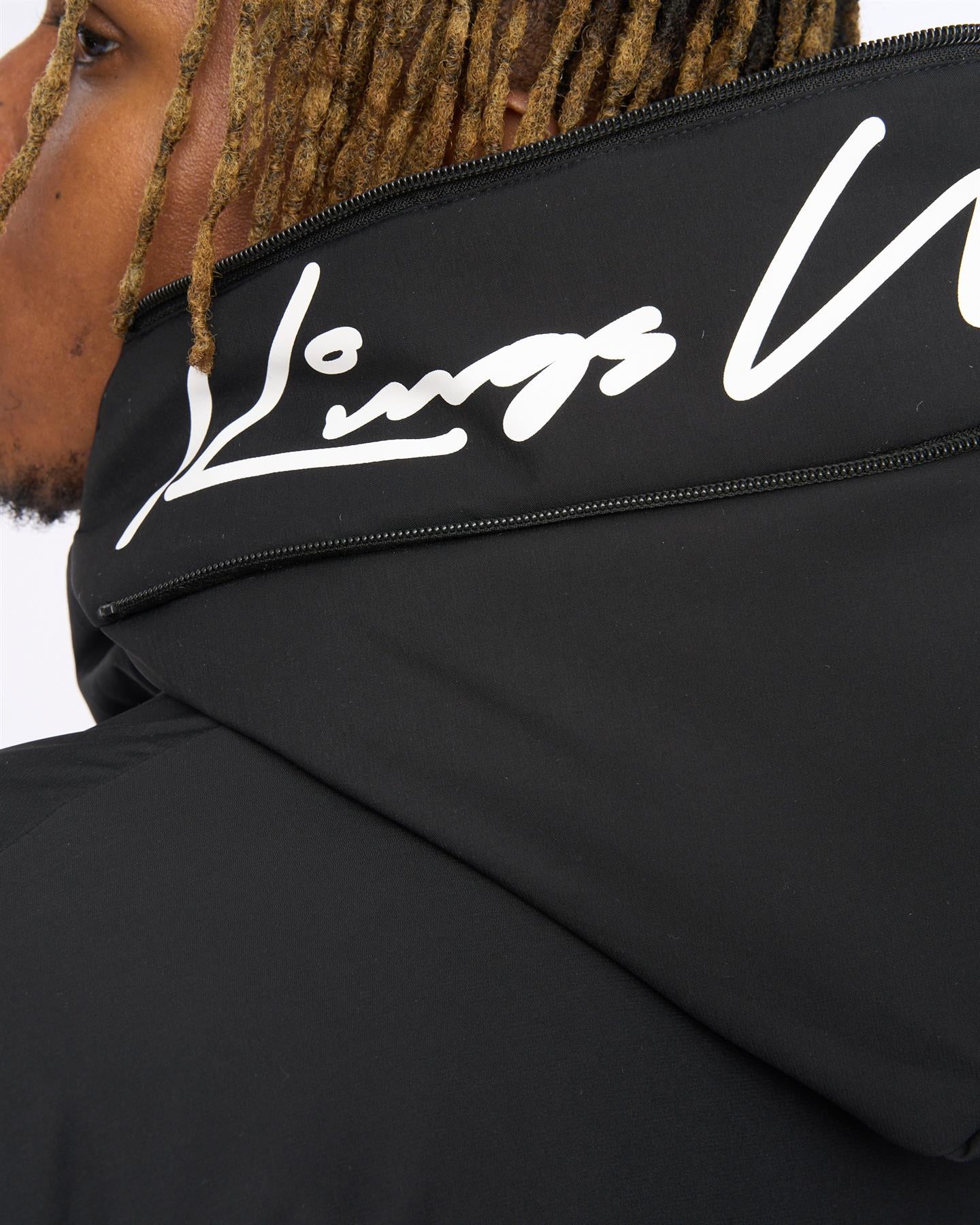 Mens Nahjo Puffer Jacket Black