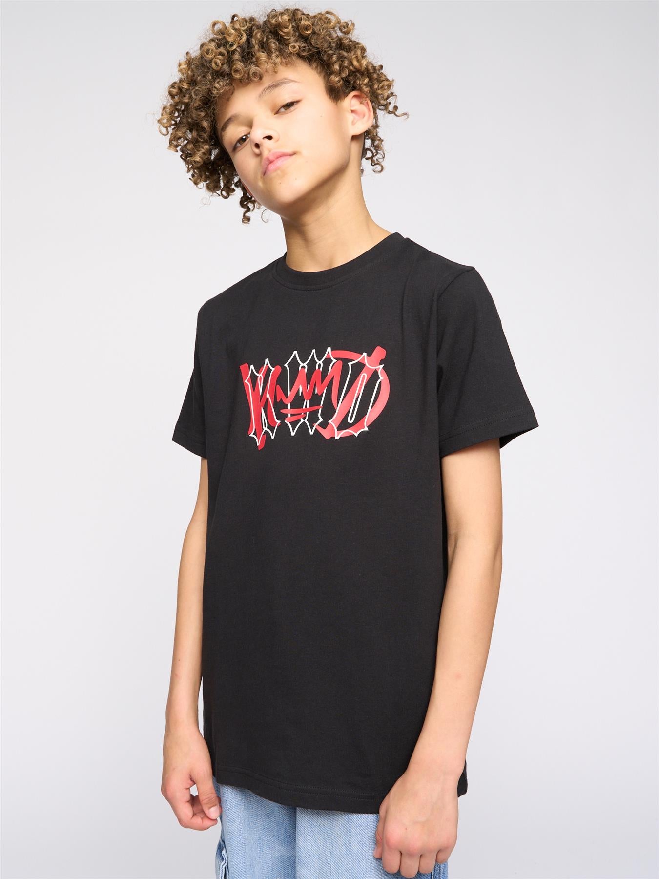 Kids Boys Wicked T-Shirt Black